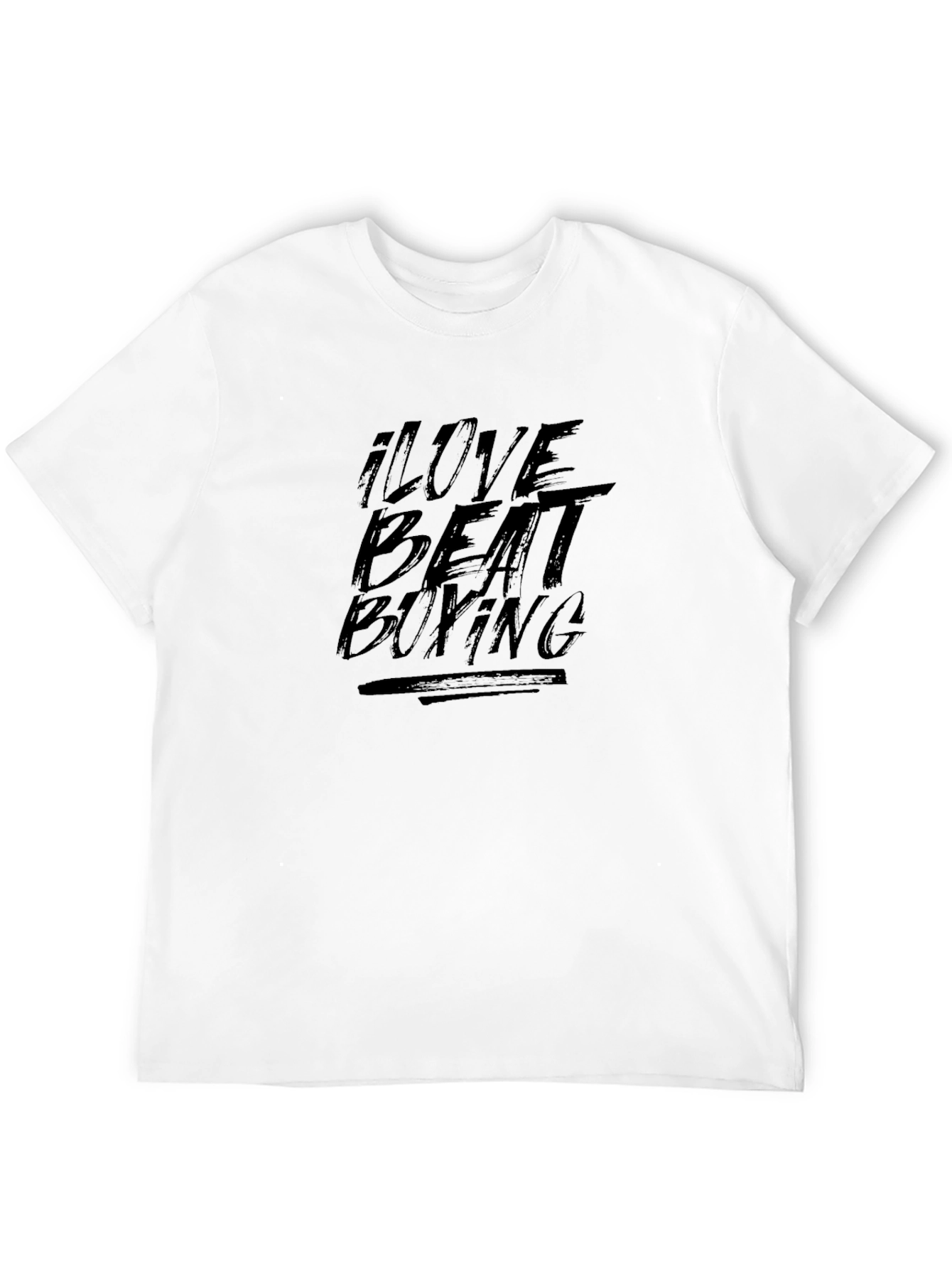 I Love Beat Boxing Black Graphic T-Shirt
