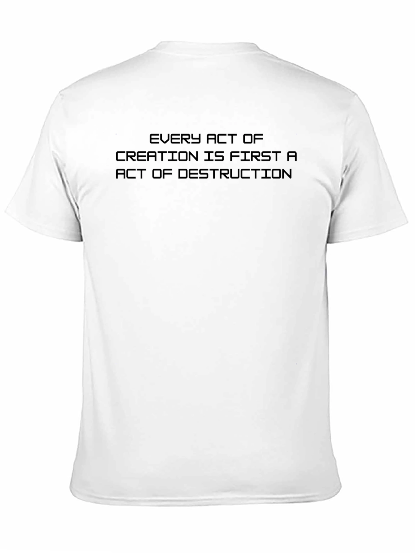Every Act Black Graphic Tee