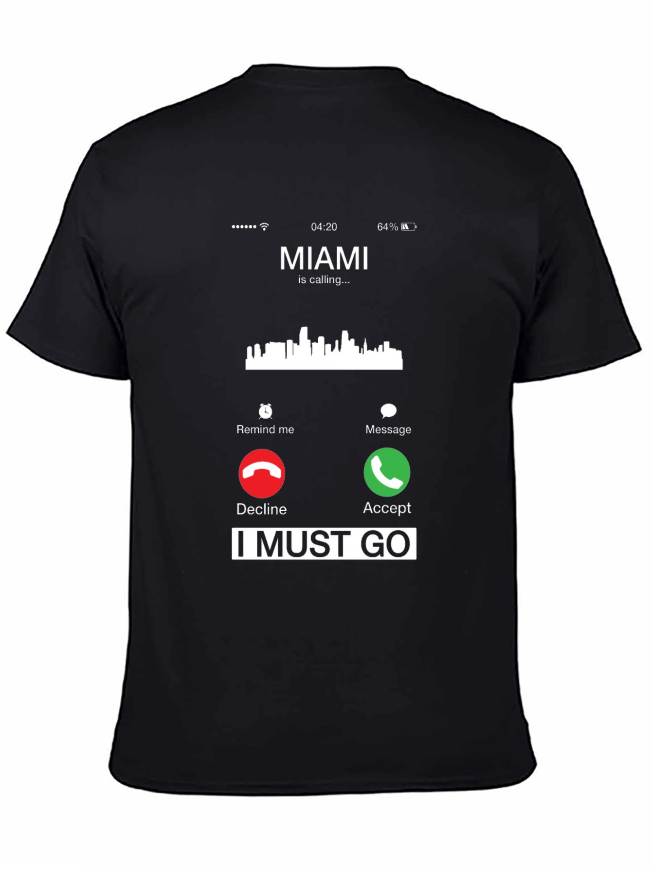Miami Calling T-Shirt - I Must Go Tee