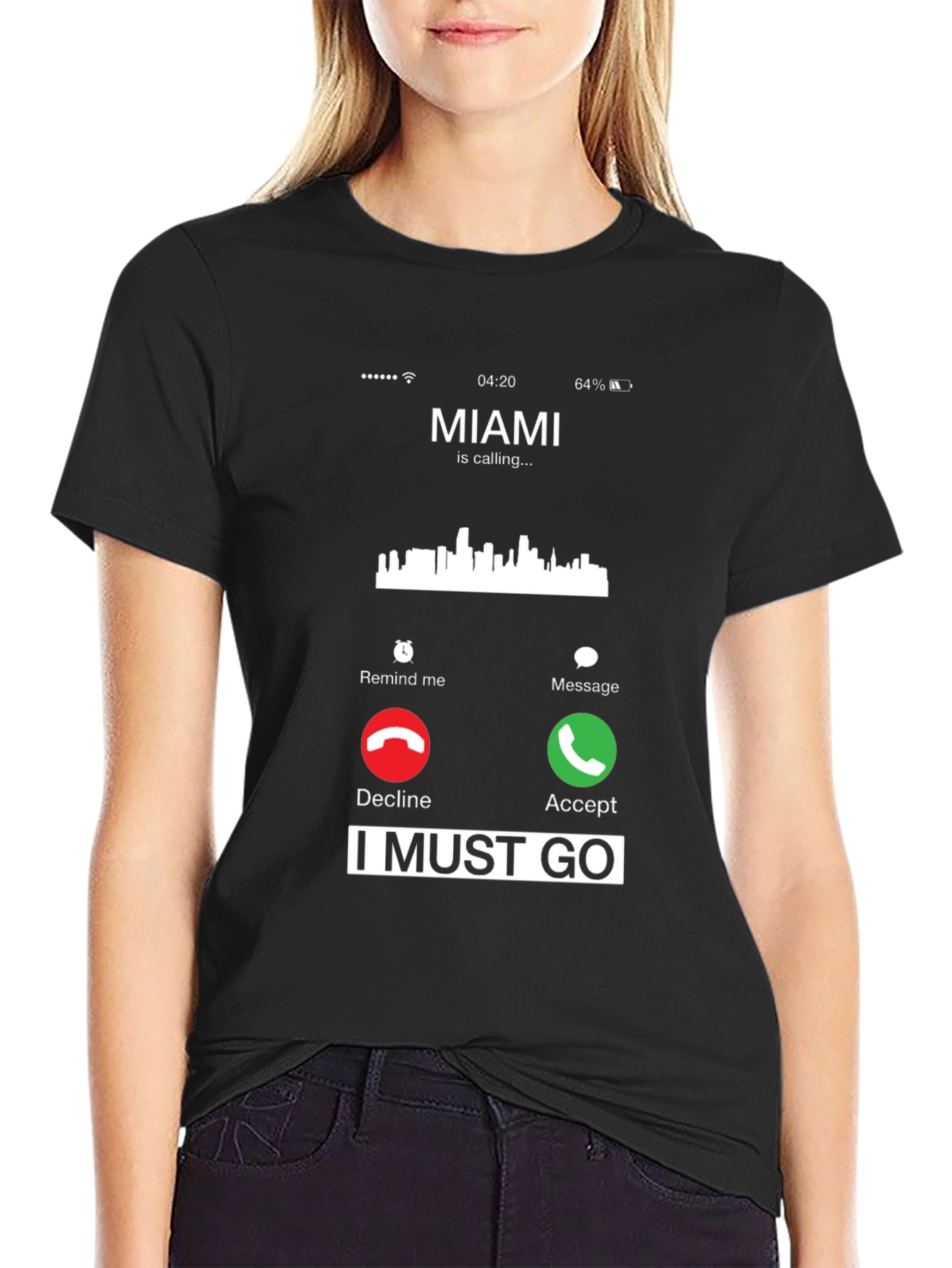 Miami Calling T-Shirt - I Must Go Tee