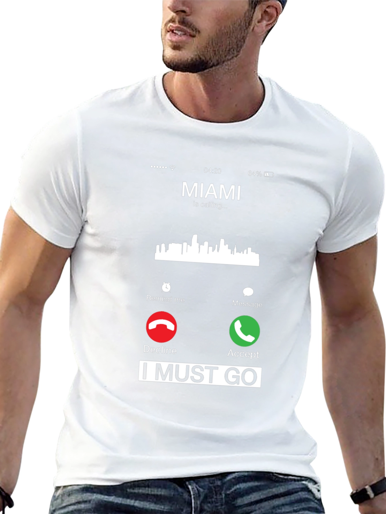 Miami Calling T-Shirt - I Must Go Tee