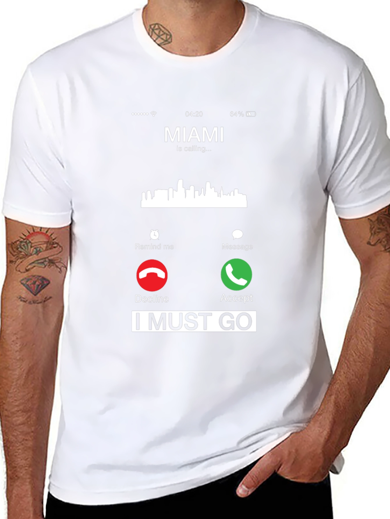 Miami Calling T-Shirt - I Must Go Tee