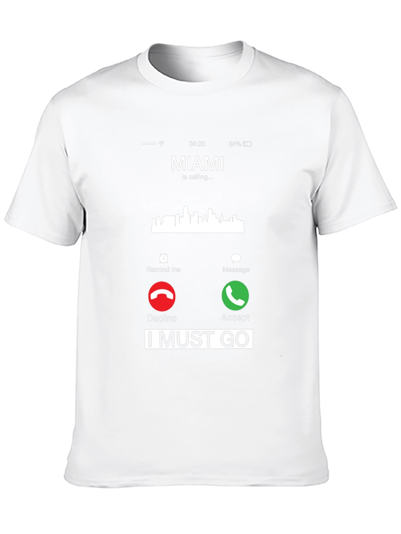 Miami Calling T-Shirt - I Must Go Tee