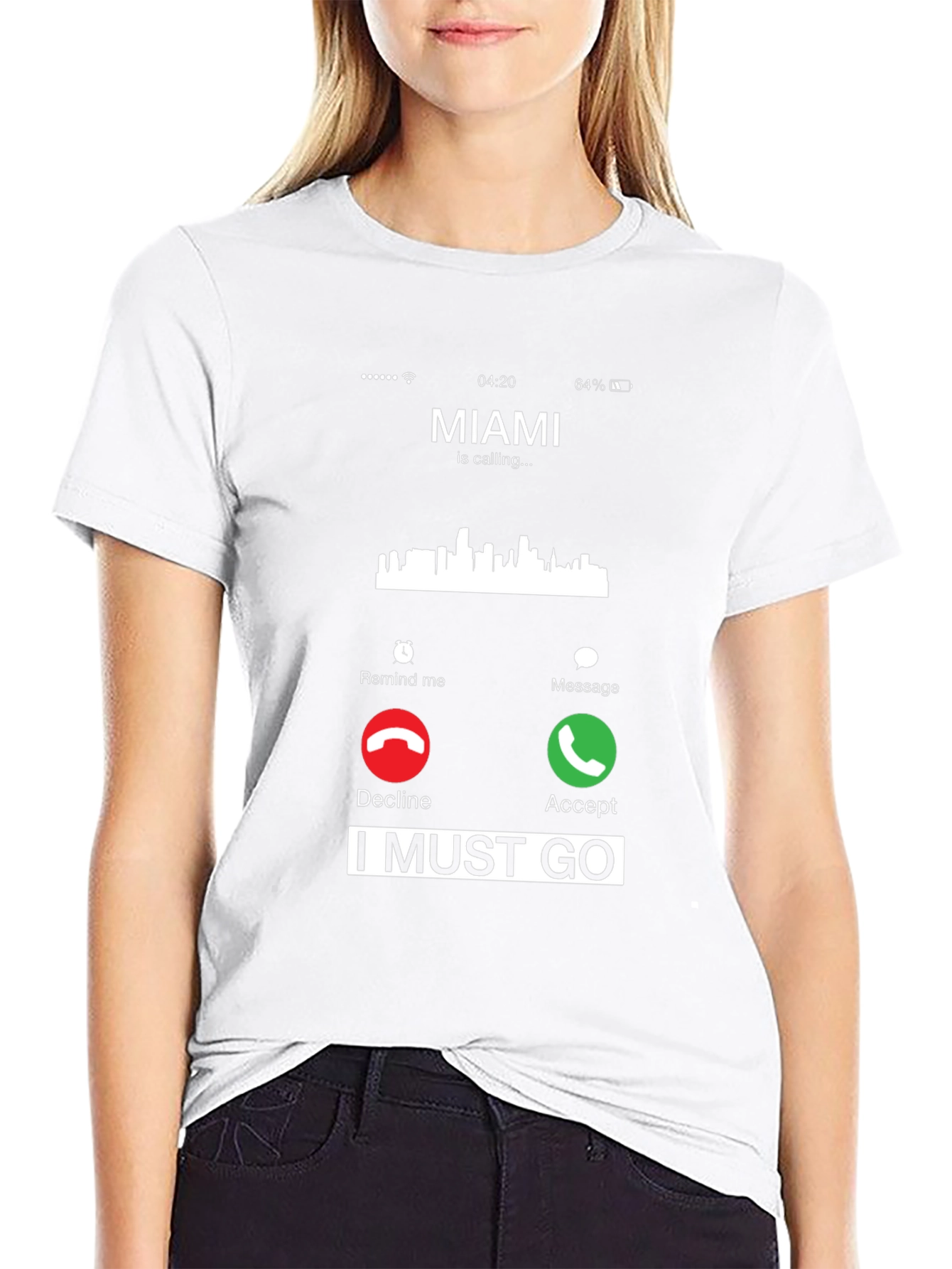 Miami Calling T-Shirt - I Must Go Tee