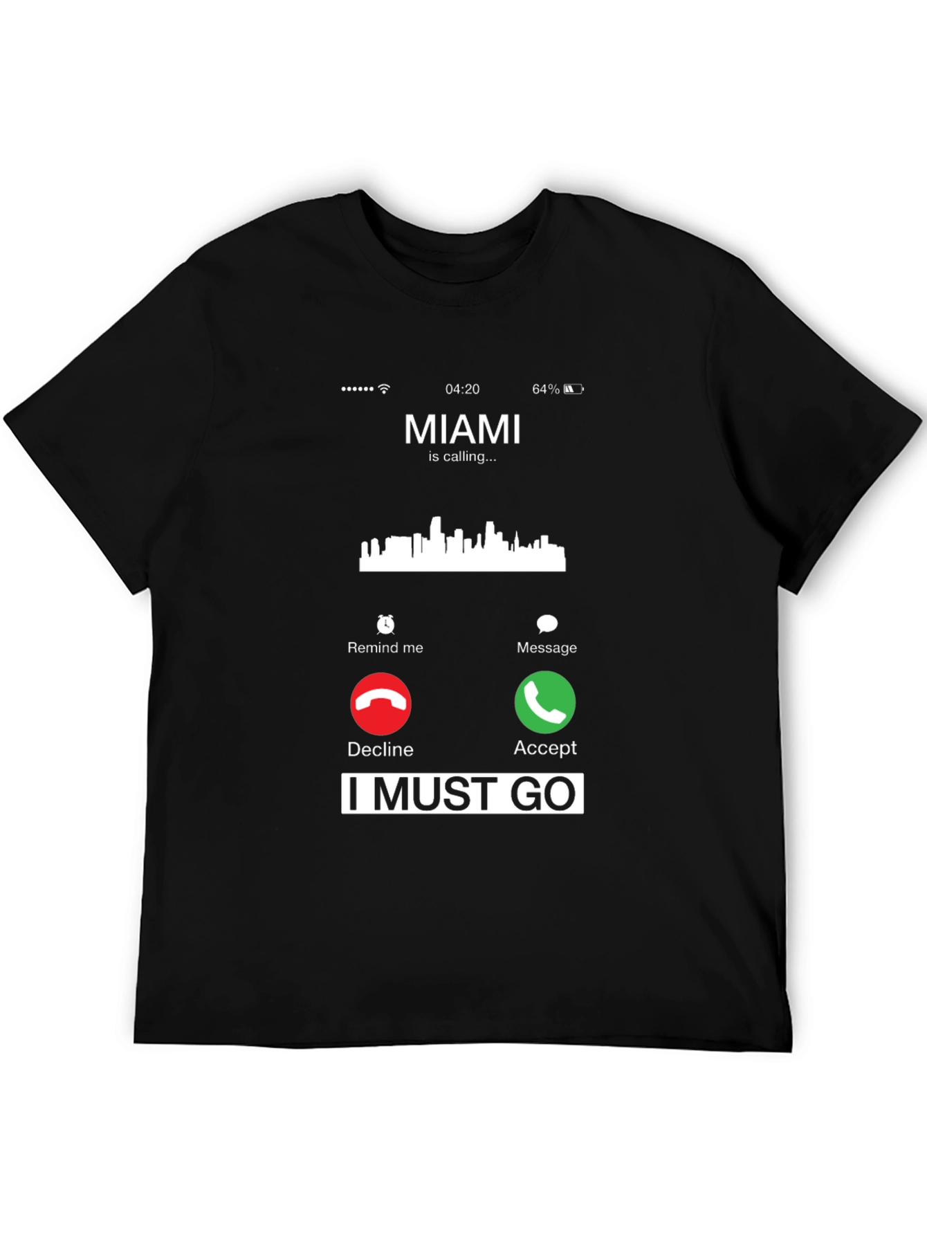 Miami Calling T-Shirt - I Must Go Tee