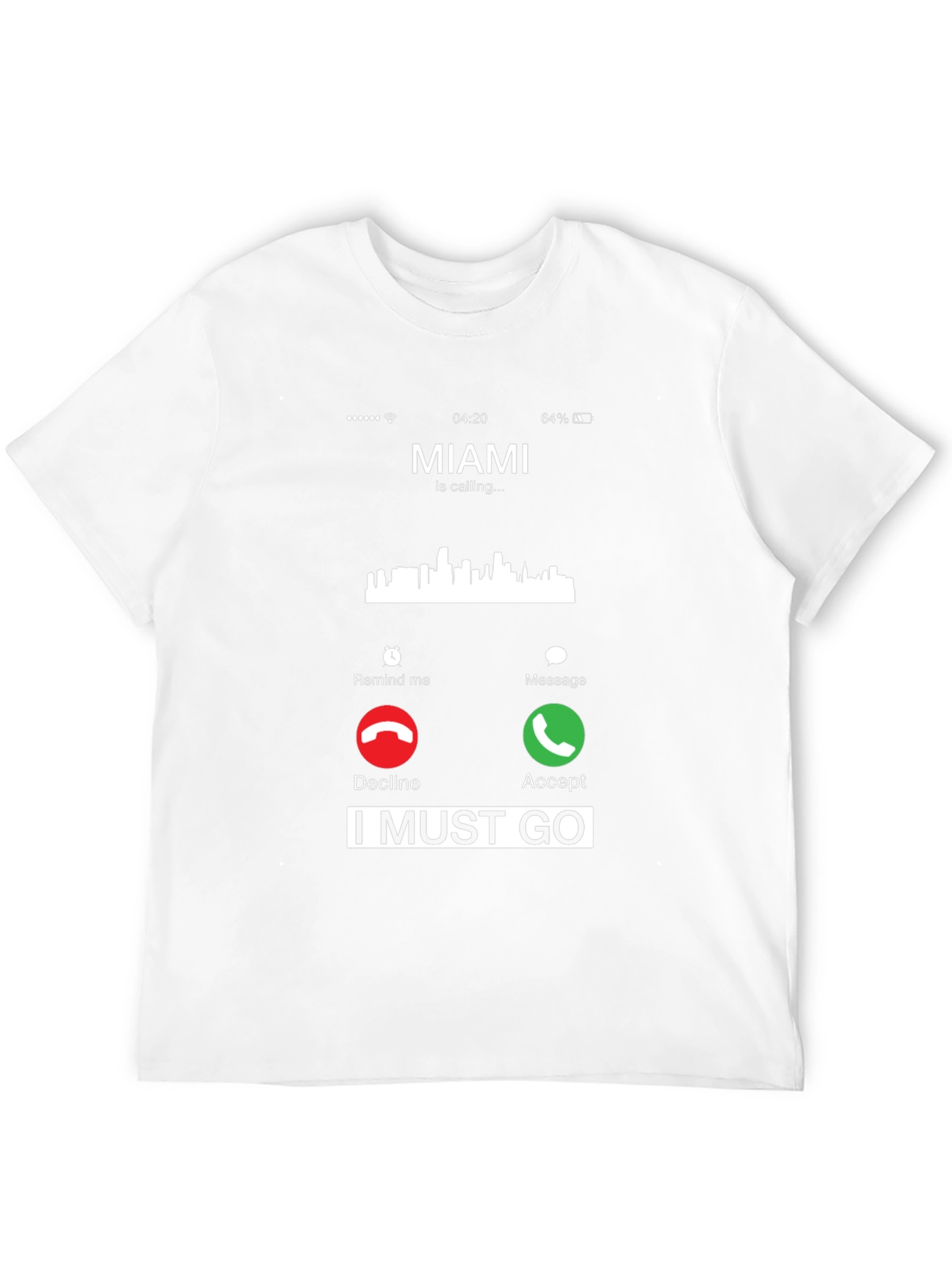 Miami Calling T-Shirt - I Must Go Tee