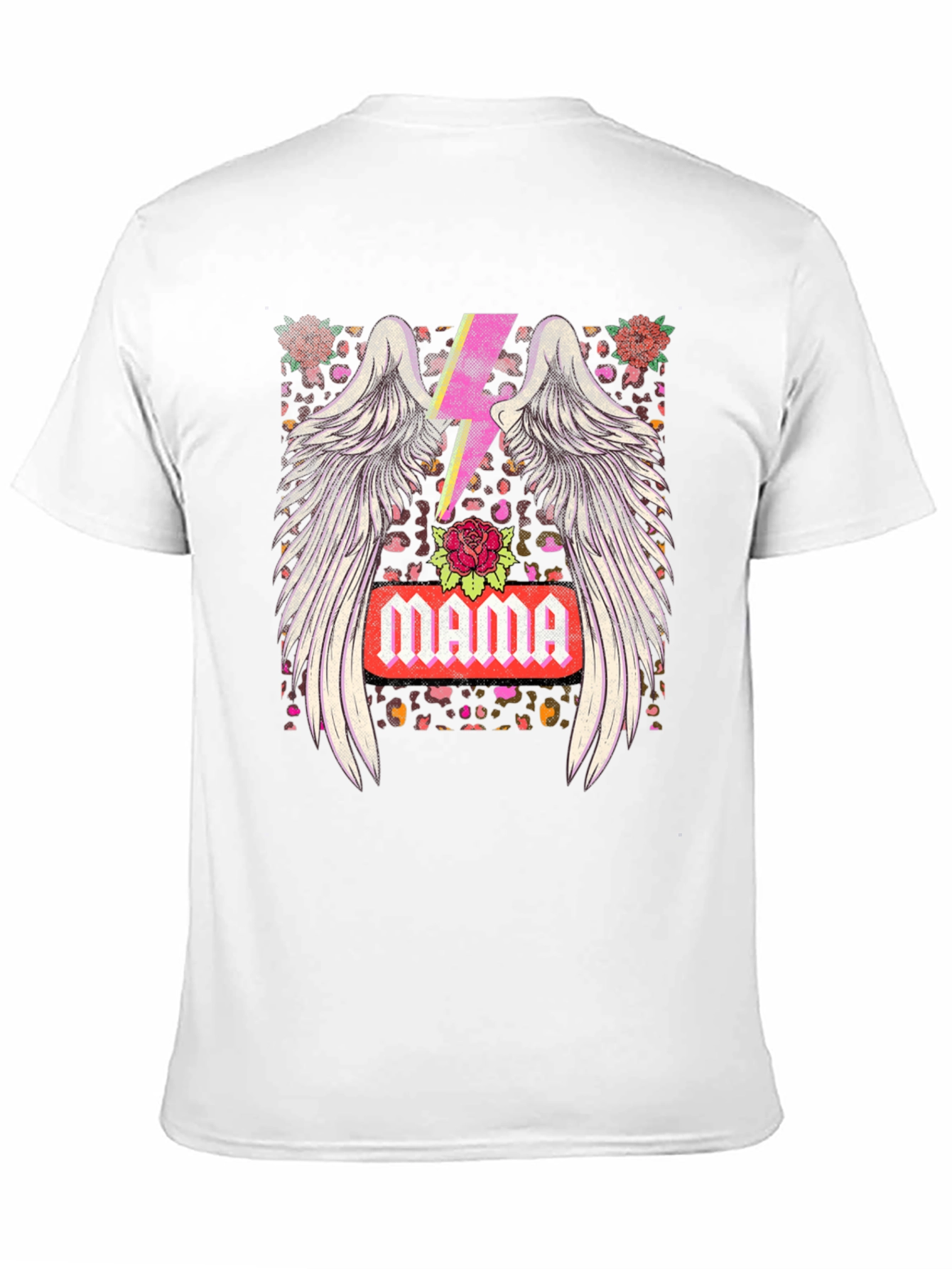 Mama Wings & Lightning Bolt Graphic Tee