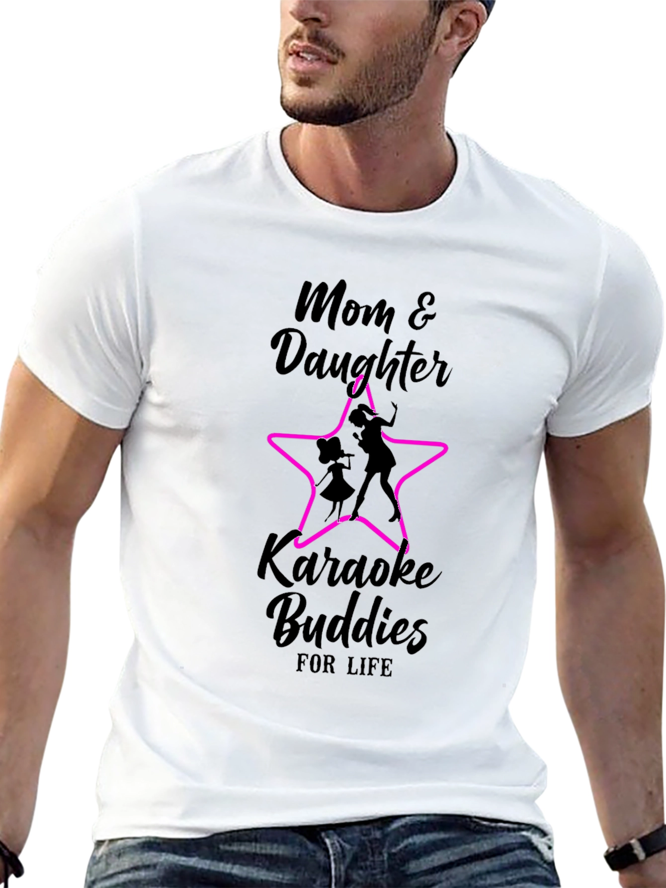 Mom & Daughter Karaoke Buddies T-Shirt
