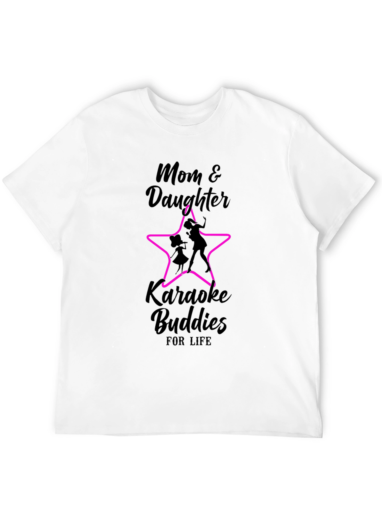 Mom & Daughter Karaoke Buddies T-Shirt
