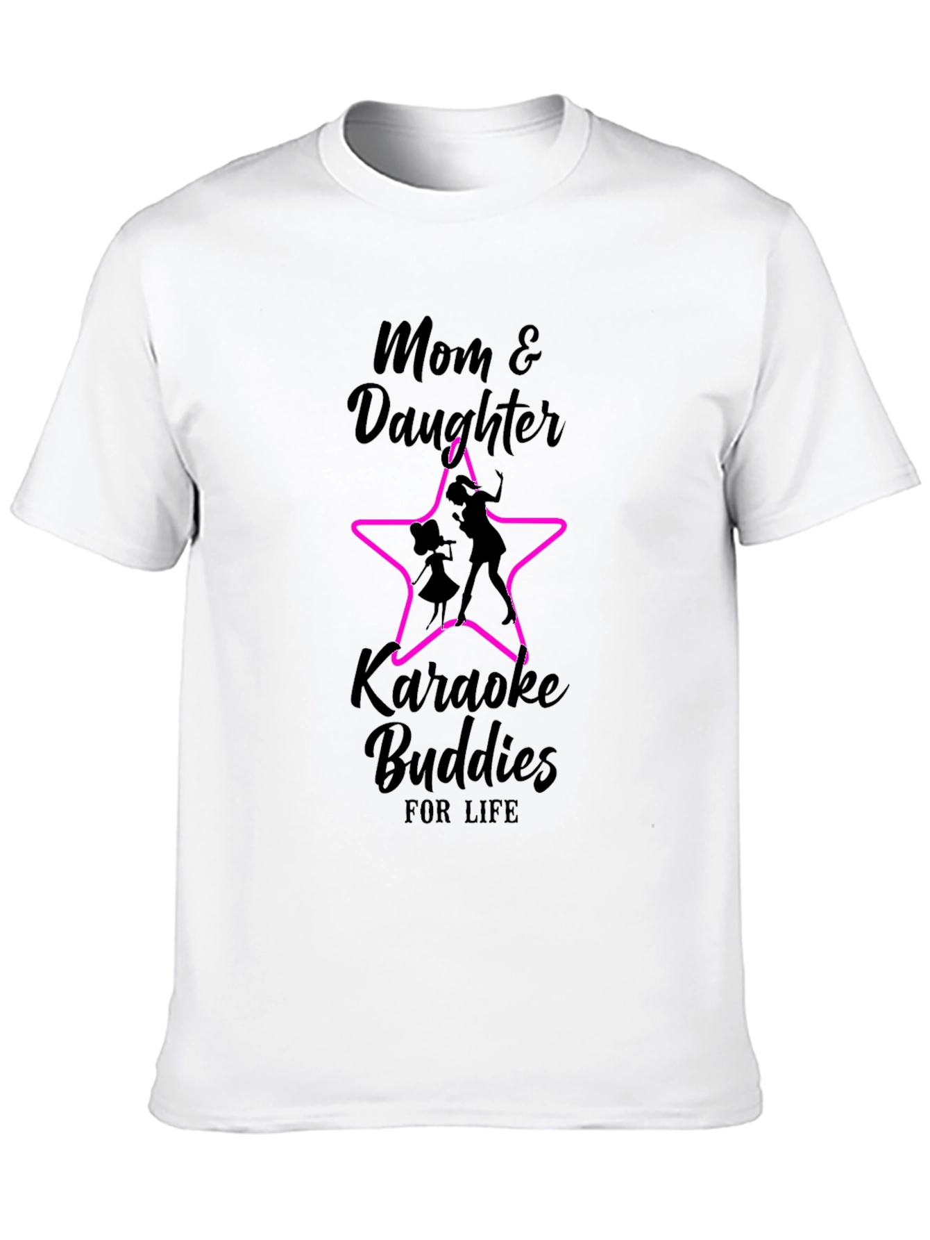 Mom & Daughter Karaoke Buddies T-Shirt