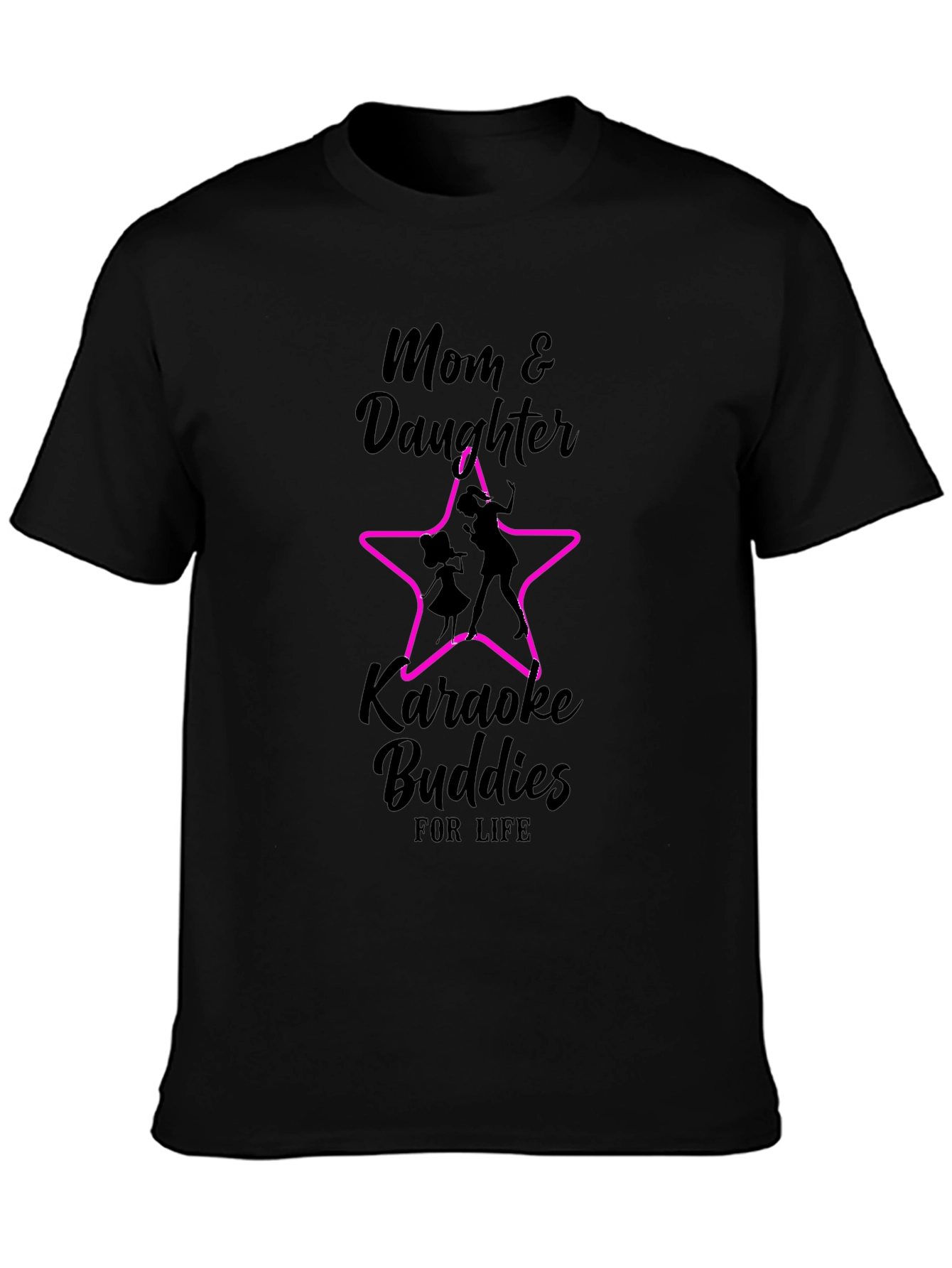 Mom & Daughter Karaoke Buddies T-Shirt