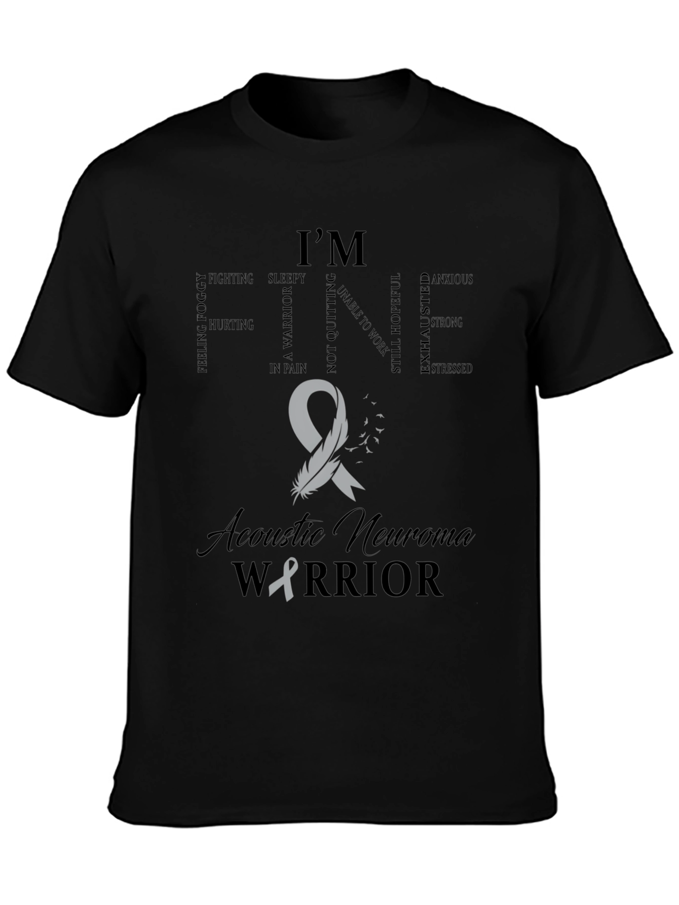 Acoustic Neuroma Warrior T-Shirt