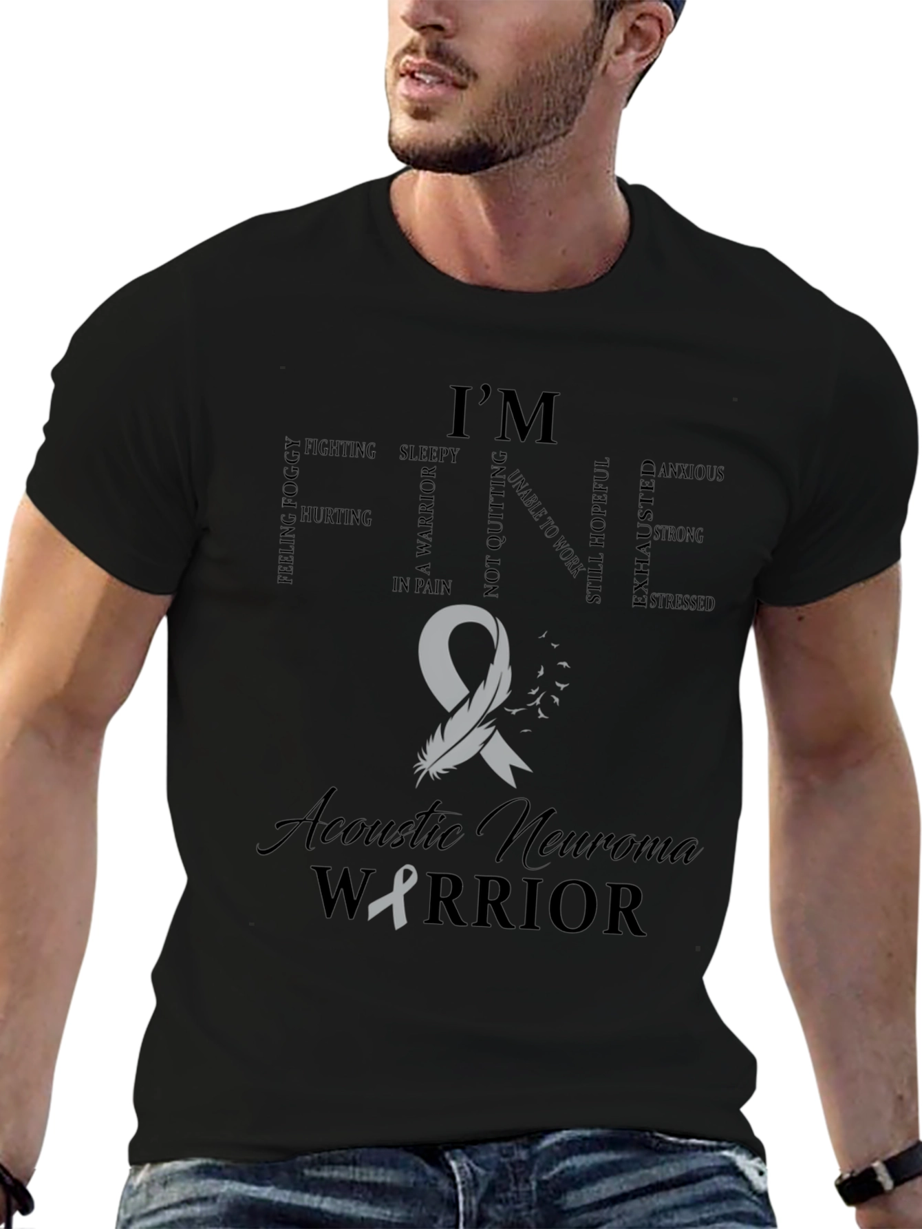 Acoustic Neuroma Warrior T-Shirt