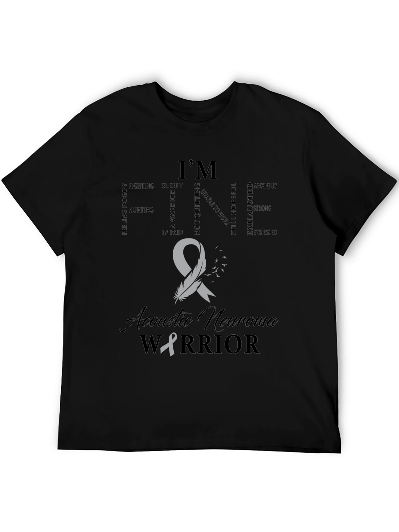 Acoustic Neuroma Warrior T-Shirt