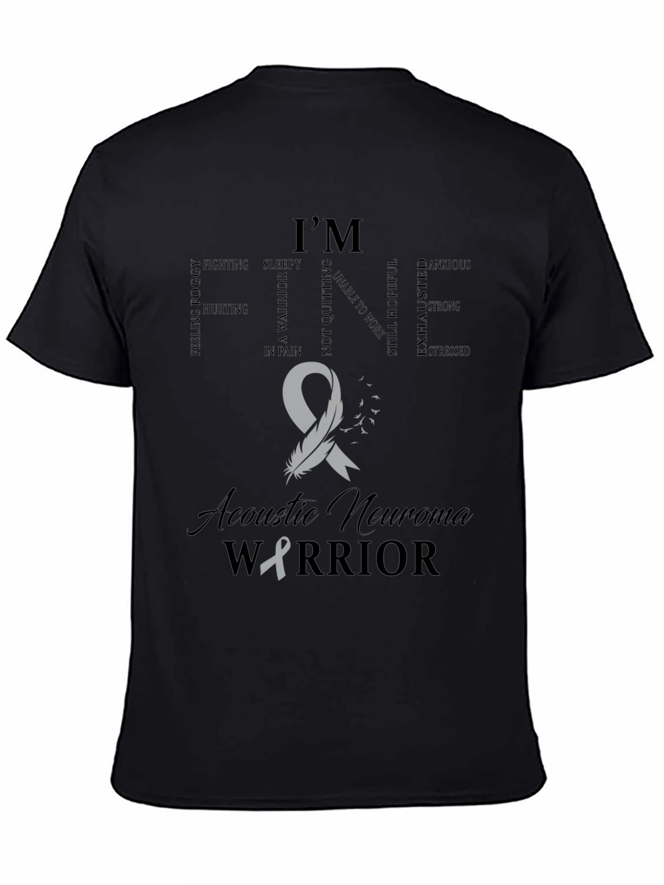 Acoustic Neuroma Warrior T-Shirt