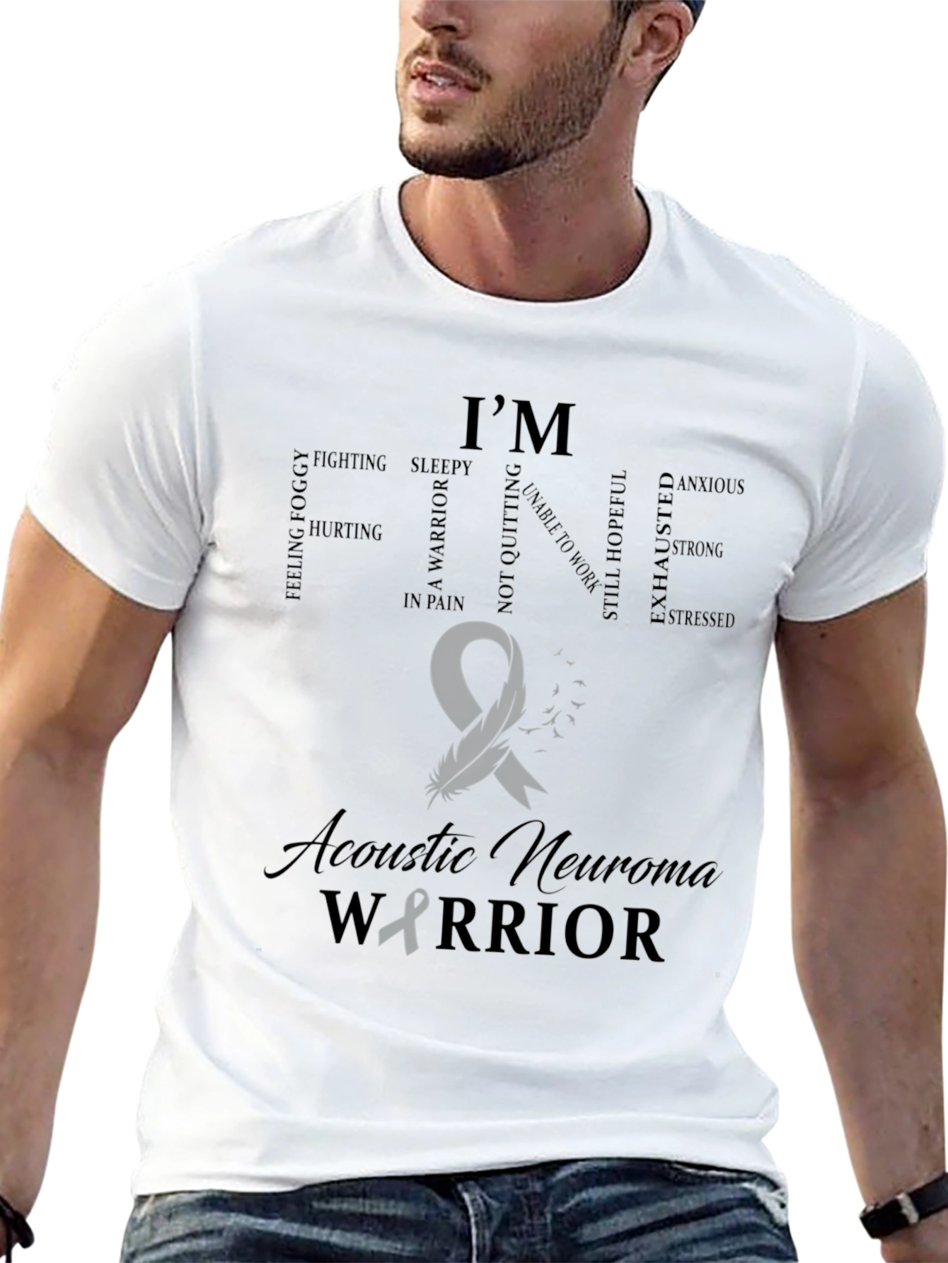 Acoustic Neuroma Warrior T-Shirt