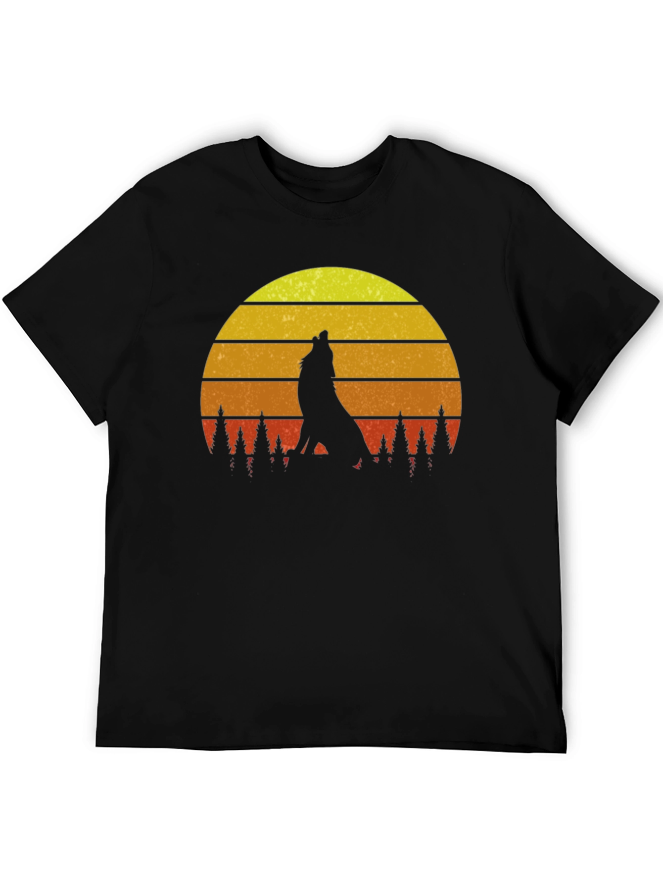 Wolf Sunset Graphic Tee