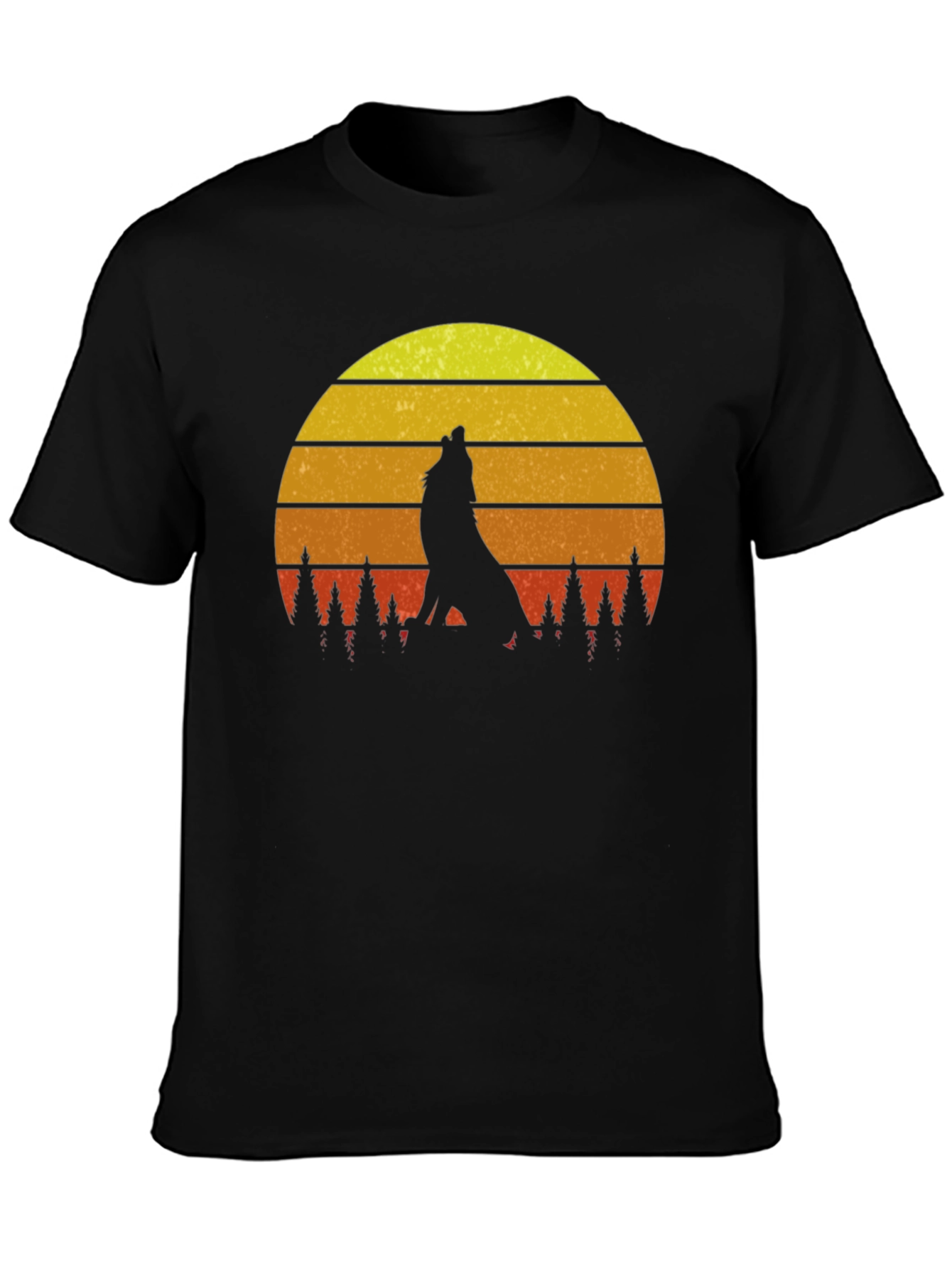 Wolf Sunset Graphic Tee