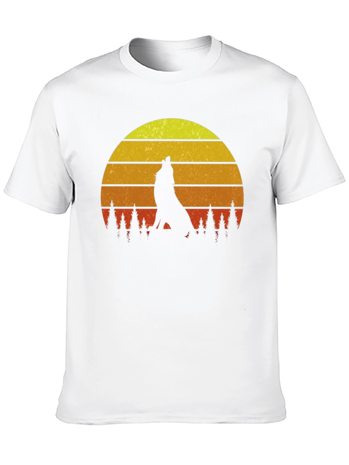 Wolf Sunset Graphic Tee