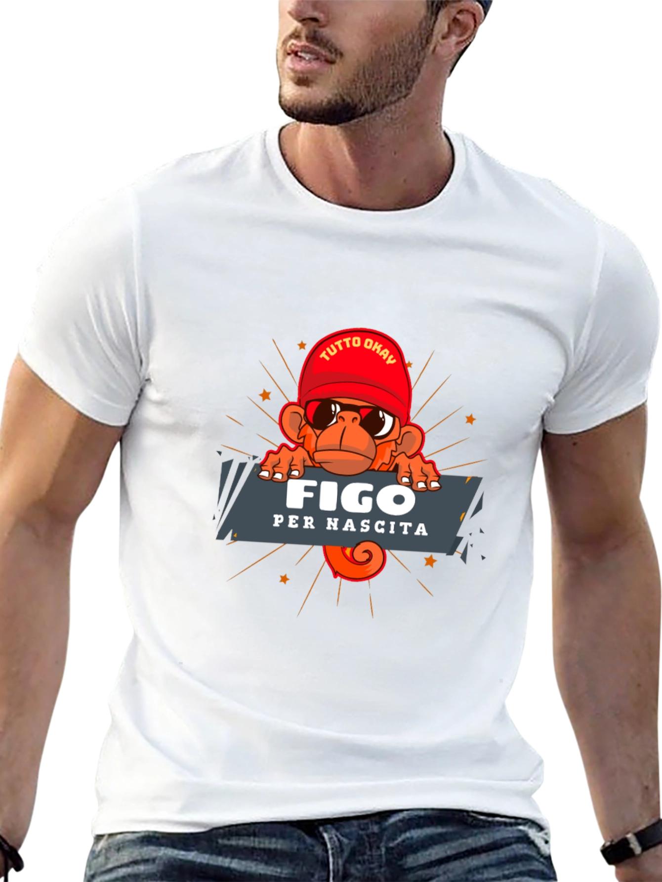 Cool Monkey FIGO Graphic T-Shirt