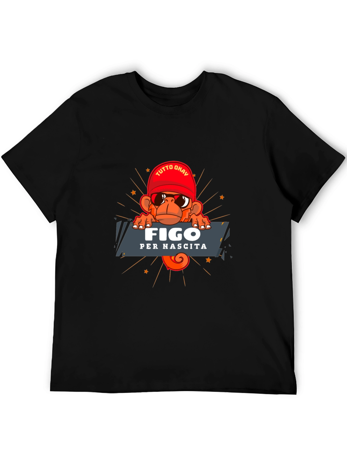 Cool Monkey FIGO Graphic T-Shirt