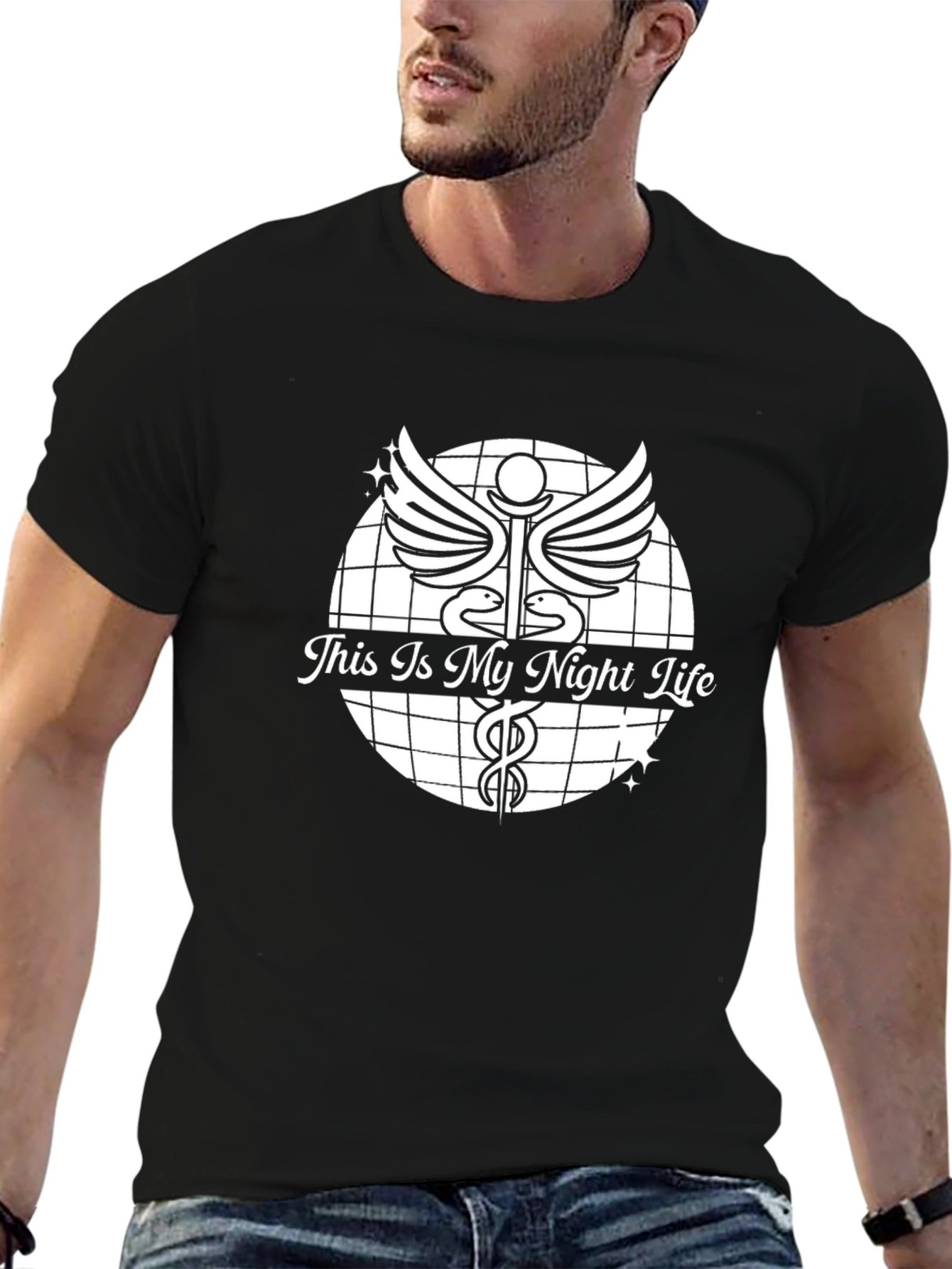 This Is My Night Life Graphic Tee