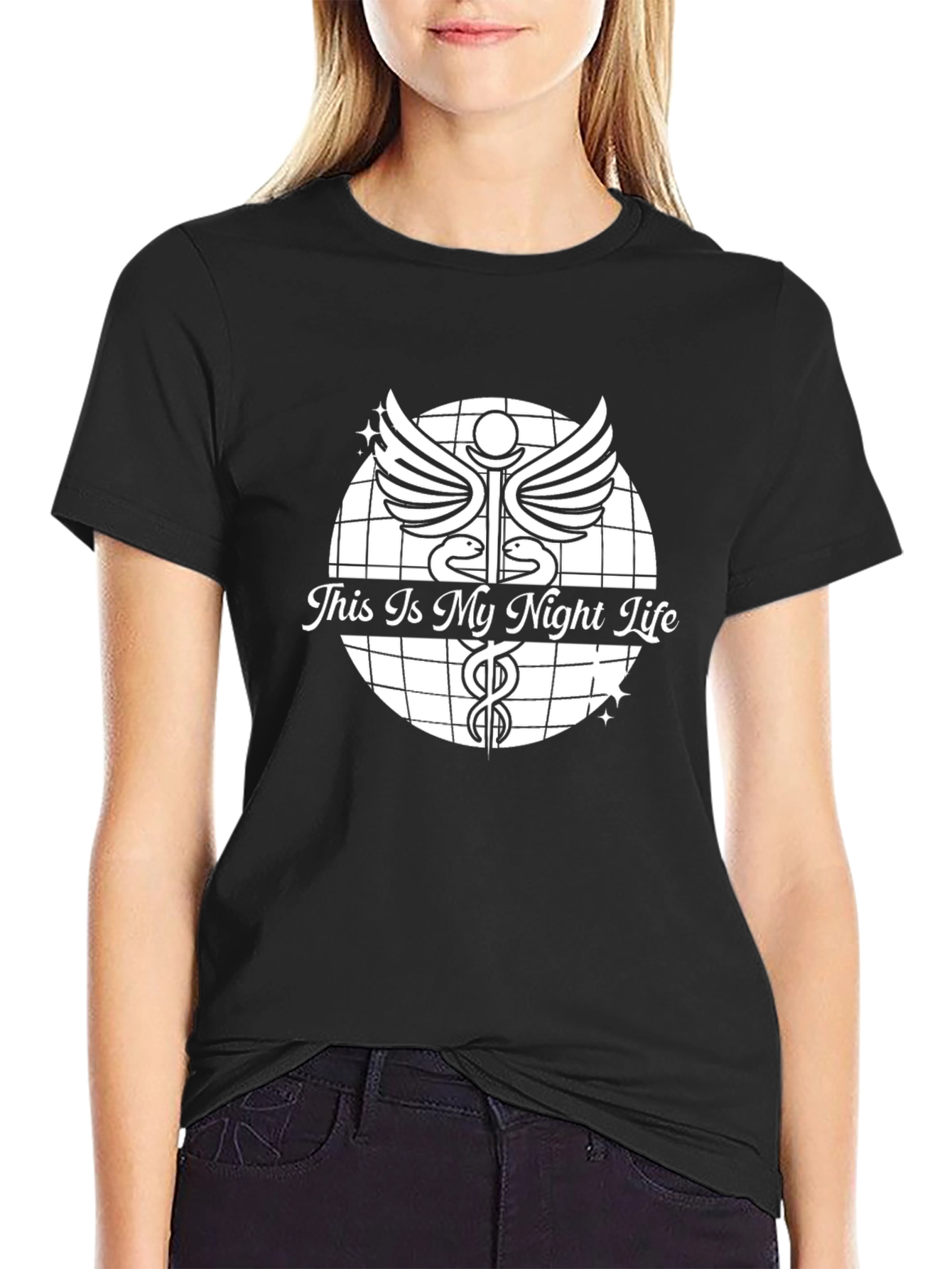 This Is My Night Life Graphic Tee