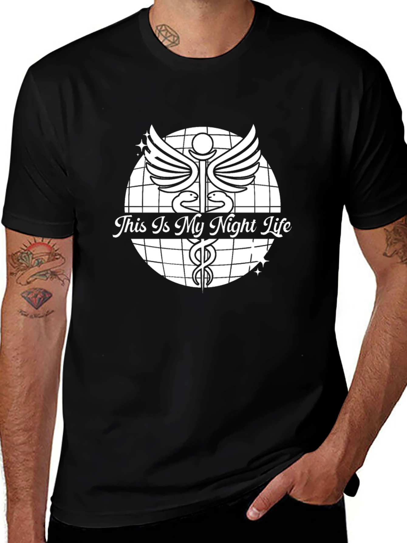 This Is My Night Life Graphic Tee