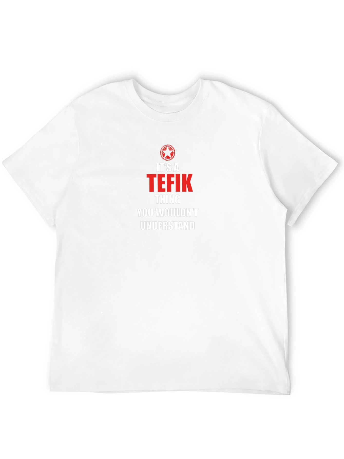 Tefik Thing You Wouldnt Understand Black T-Shirt