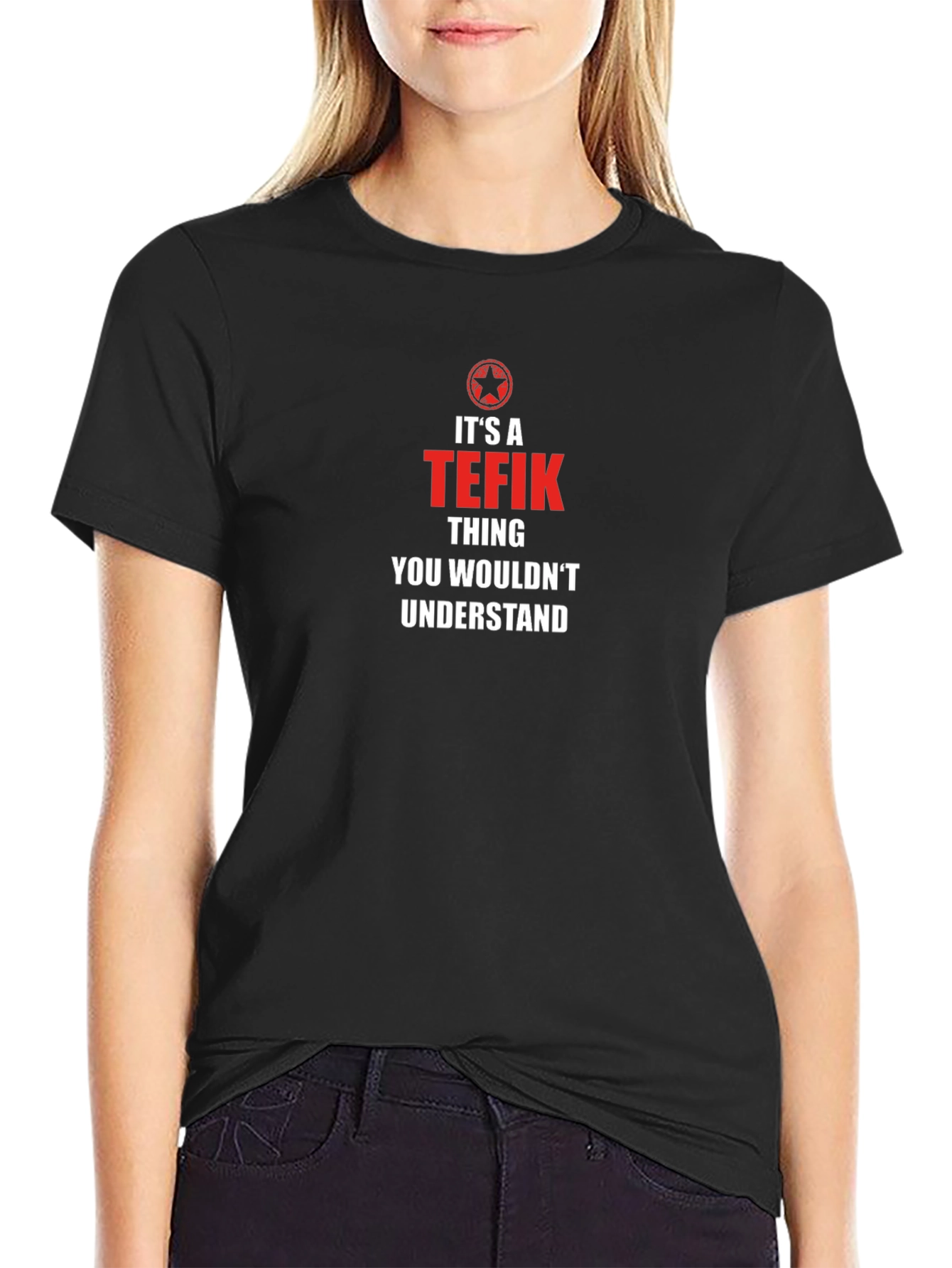 Tefik Thing You Wouldnt Understand Black T-Shirt