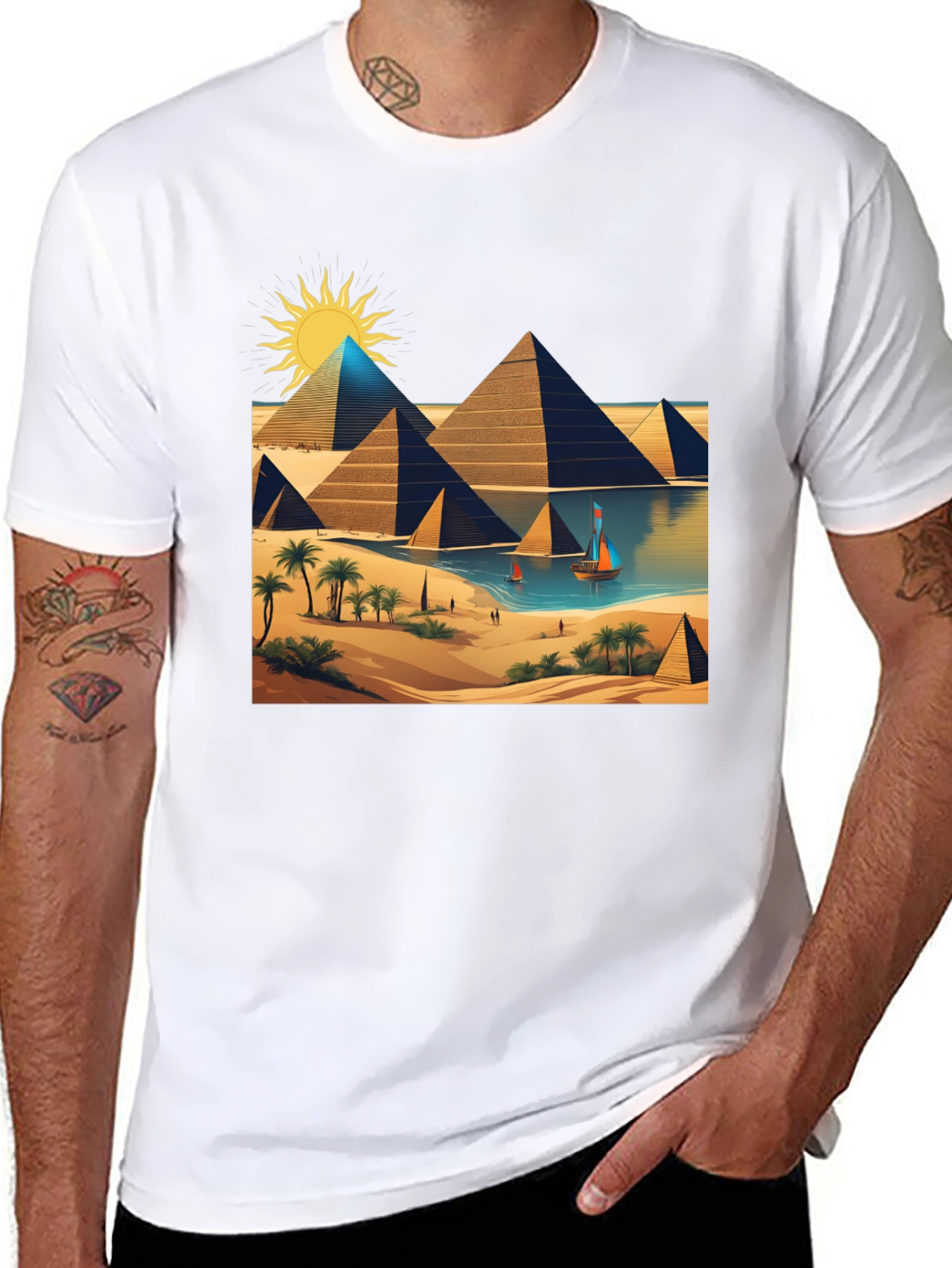 Egyptian Pyramids T-Shirt