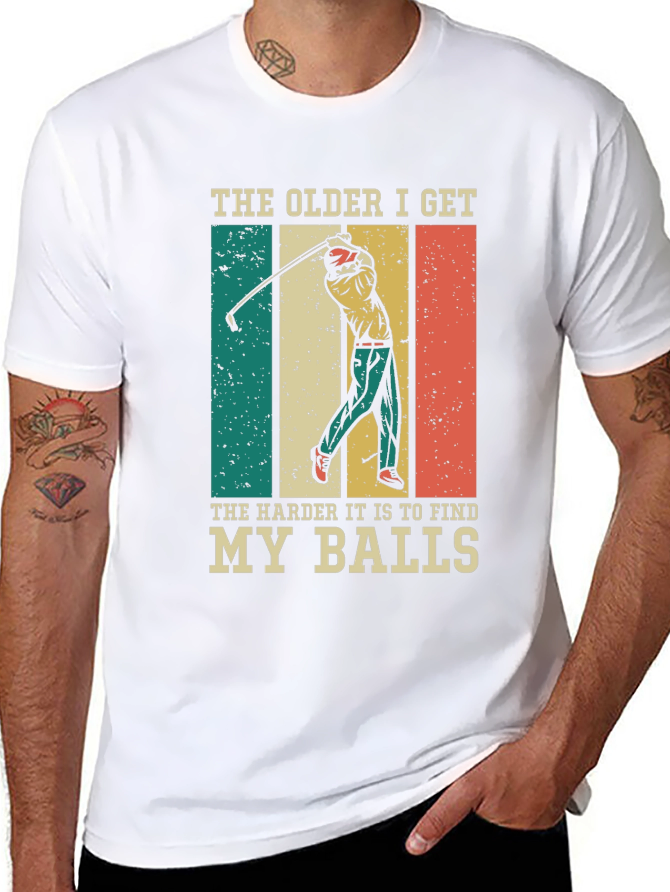 Funny Golf T-Shirt: The Older I Get
