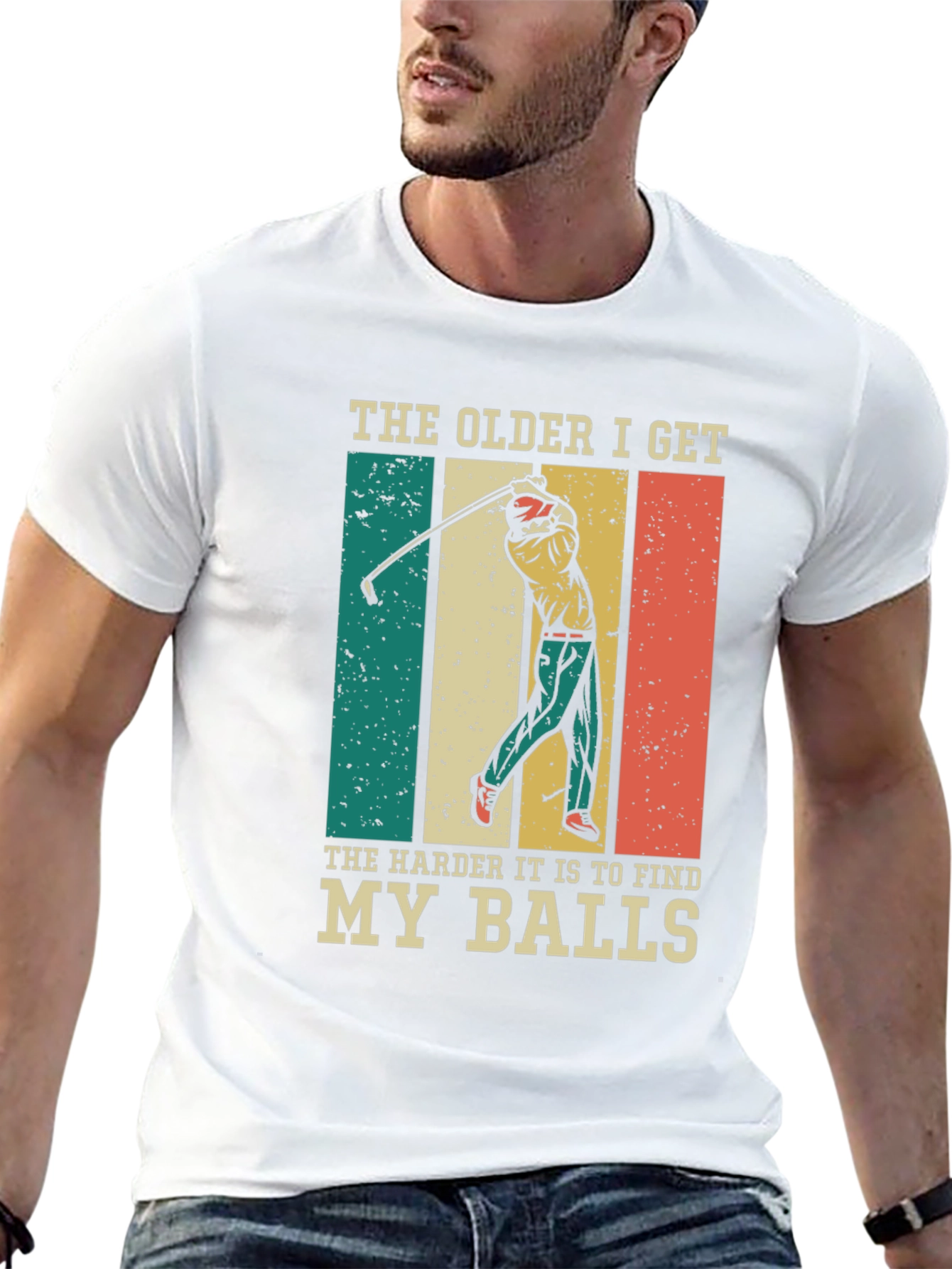 Funny Golf T-Shirt: The Older I Get