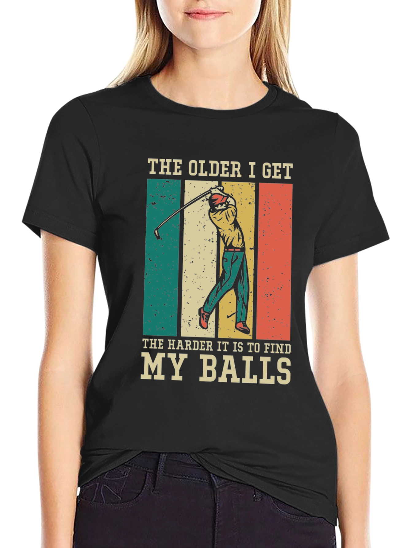 Funny Golf T-Shirt: The Older I Get