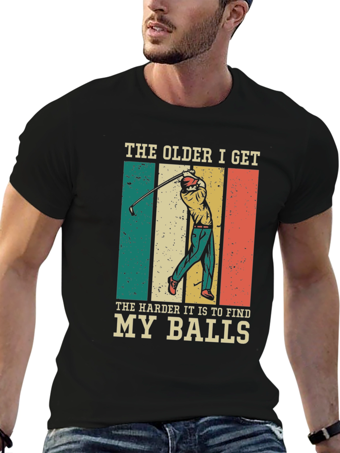 Funny Golf T-Shirt: The Older I Get