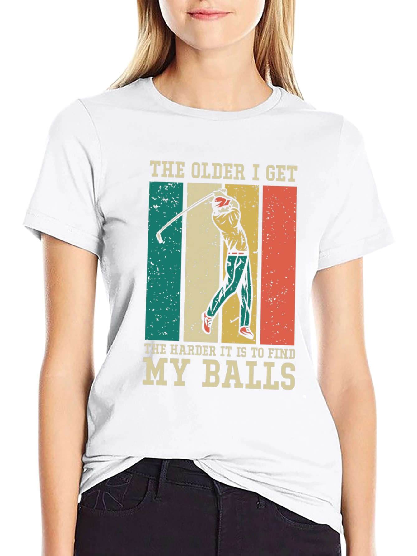 Funny Golf T-Shirt: The Older I Get