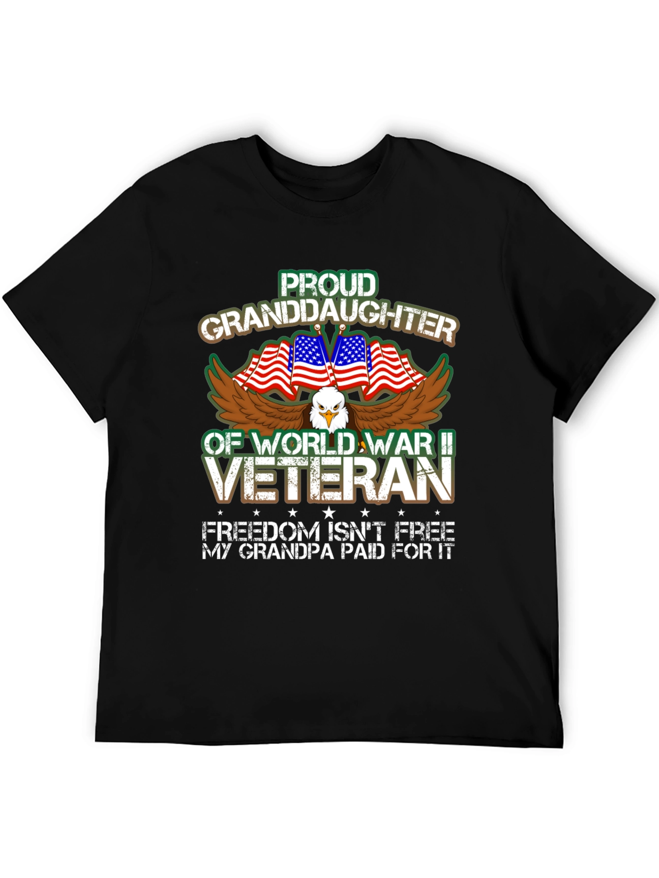 Proud Granddaughter of WWII Veteran T-Shirt