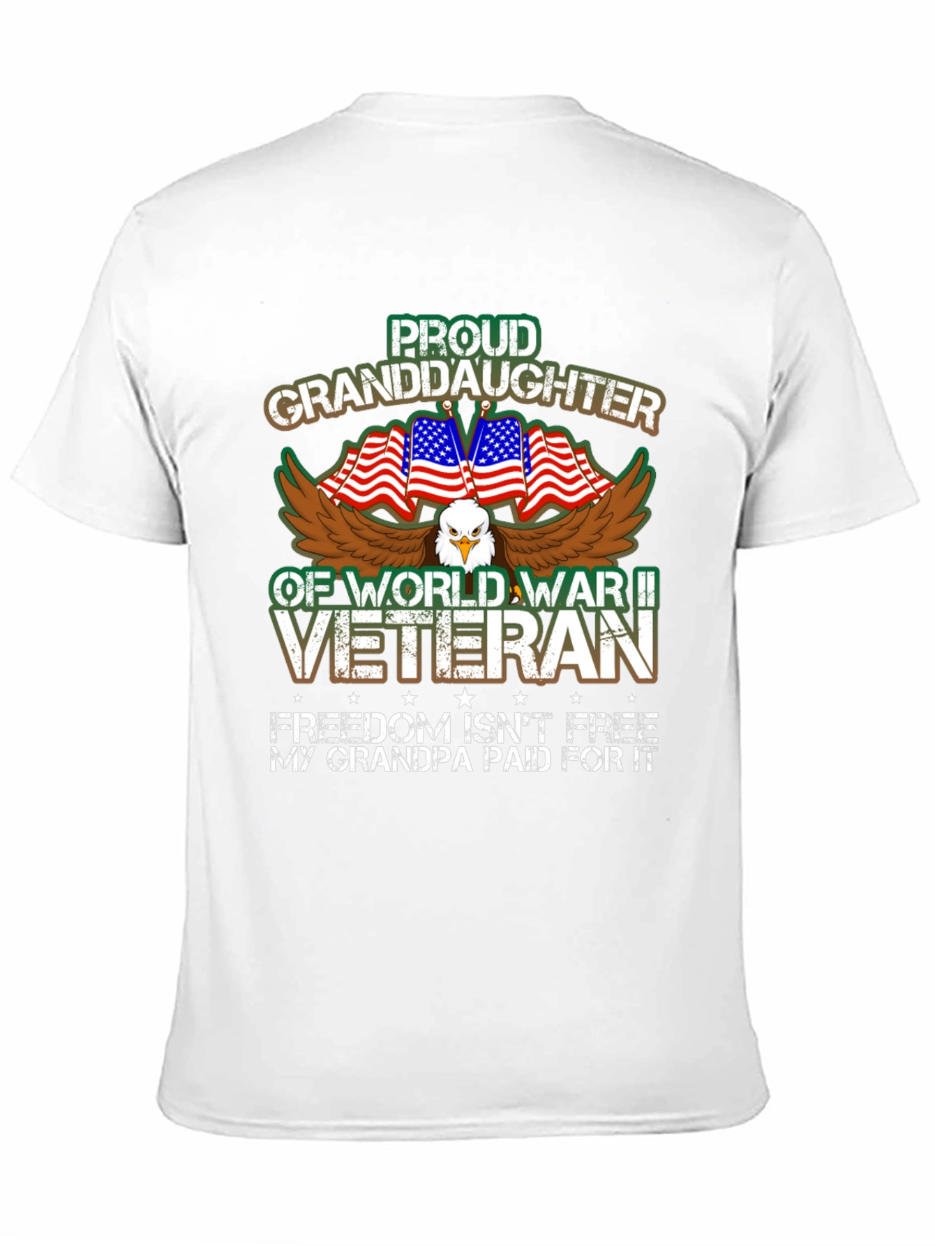 Proud Granddaughter of WWII Veteran T-Shirt