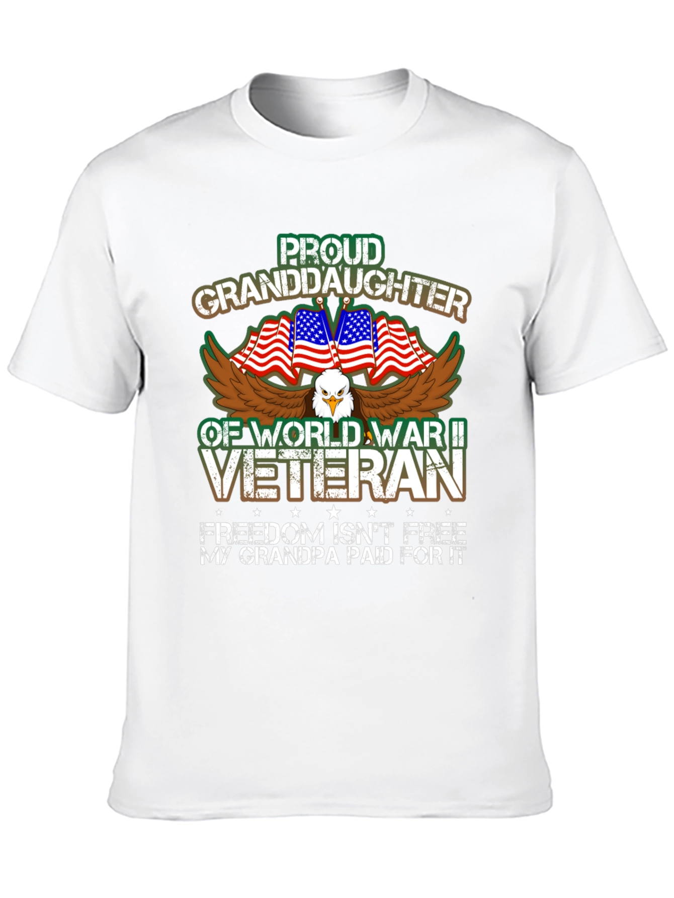 Proud Granddaughter of WWII Veteran T-Shirt