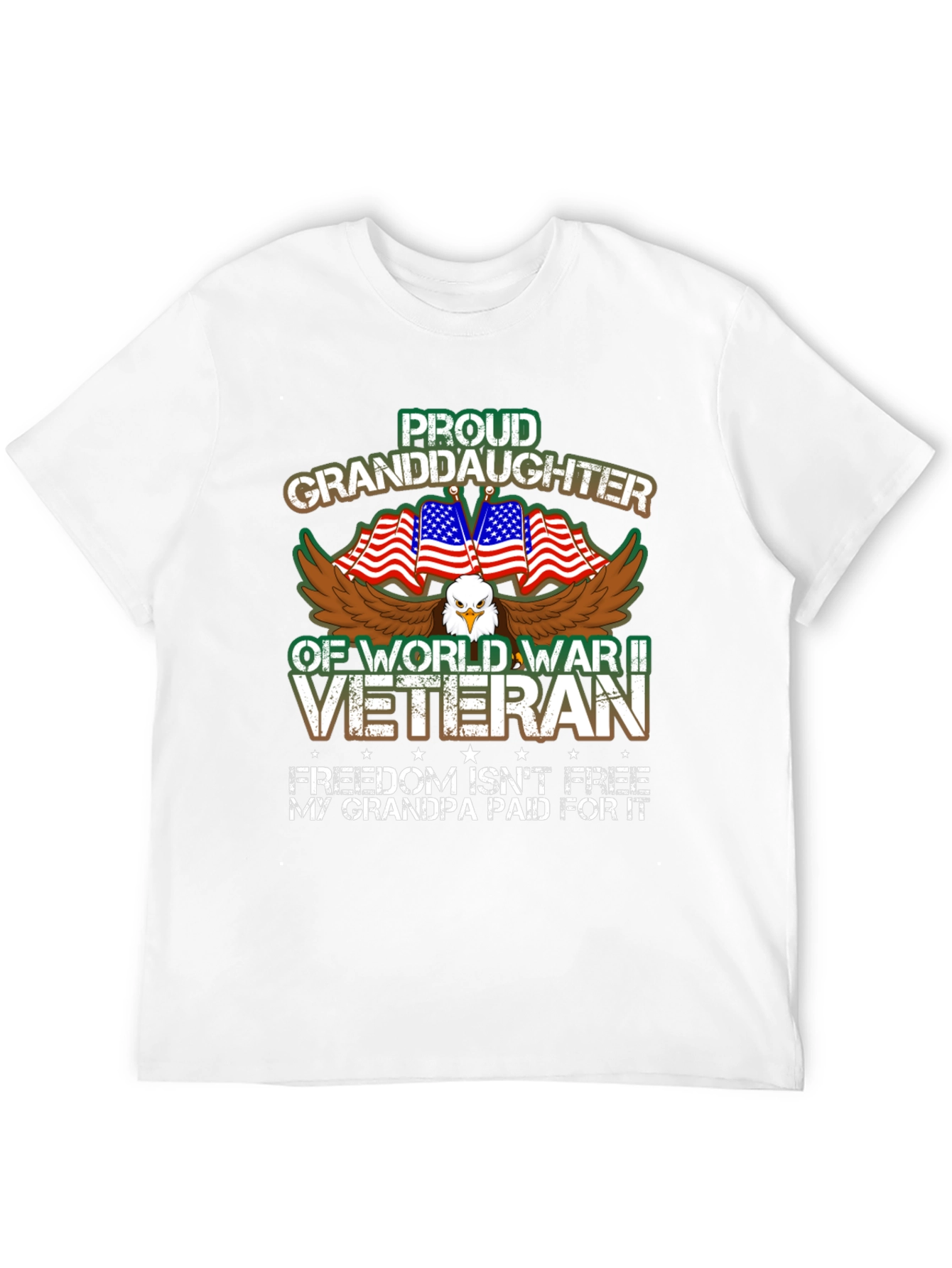 Proud Granddaughter of WWII Veteran T-Shirt