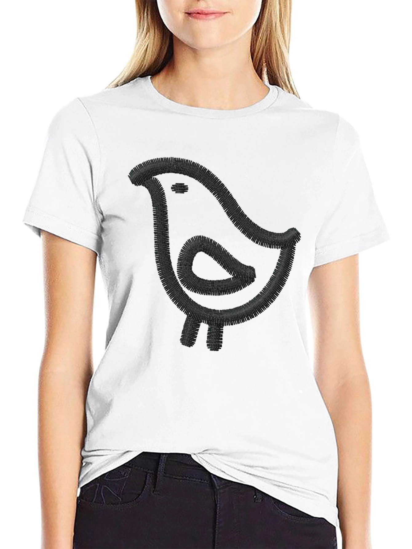 Black Bird Graphic T-Shirt
