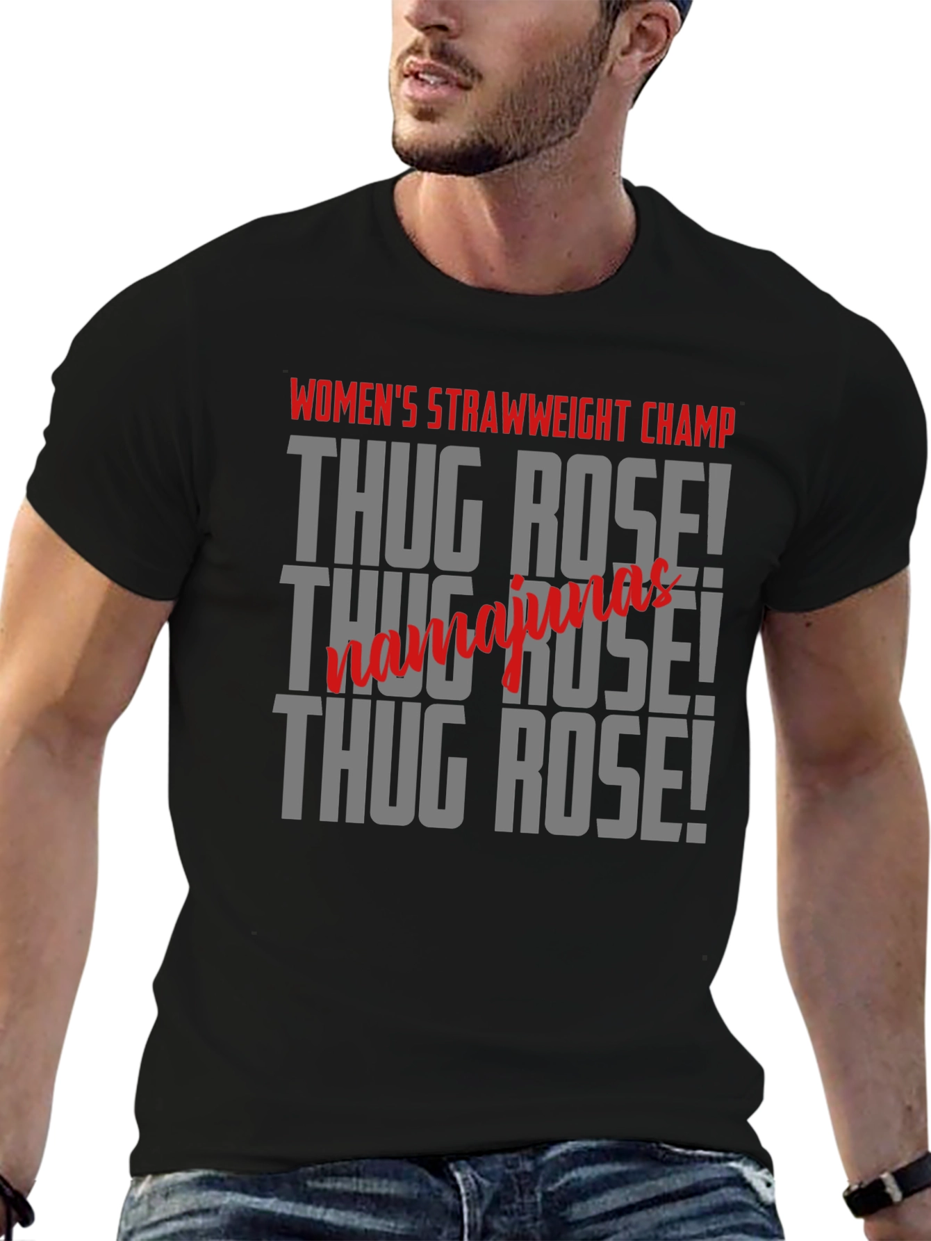 Thug Rose T-Shirt Womens Strawweight Champ