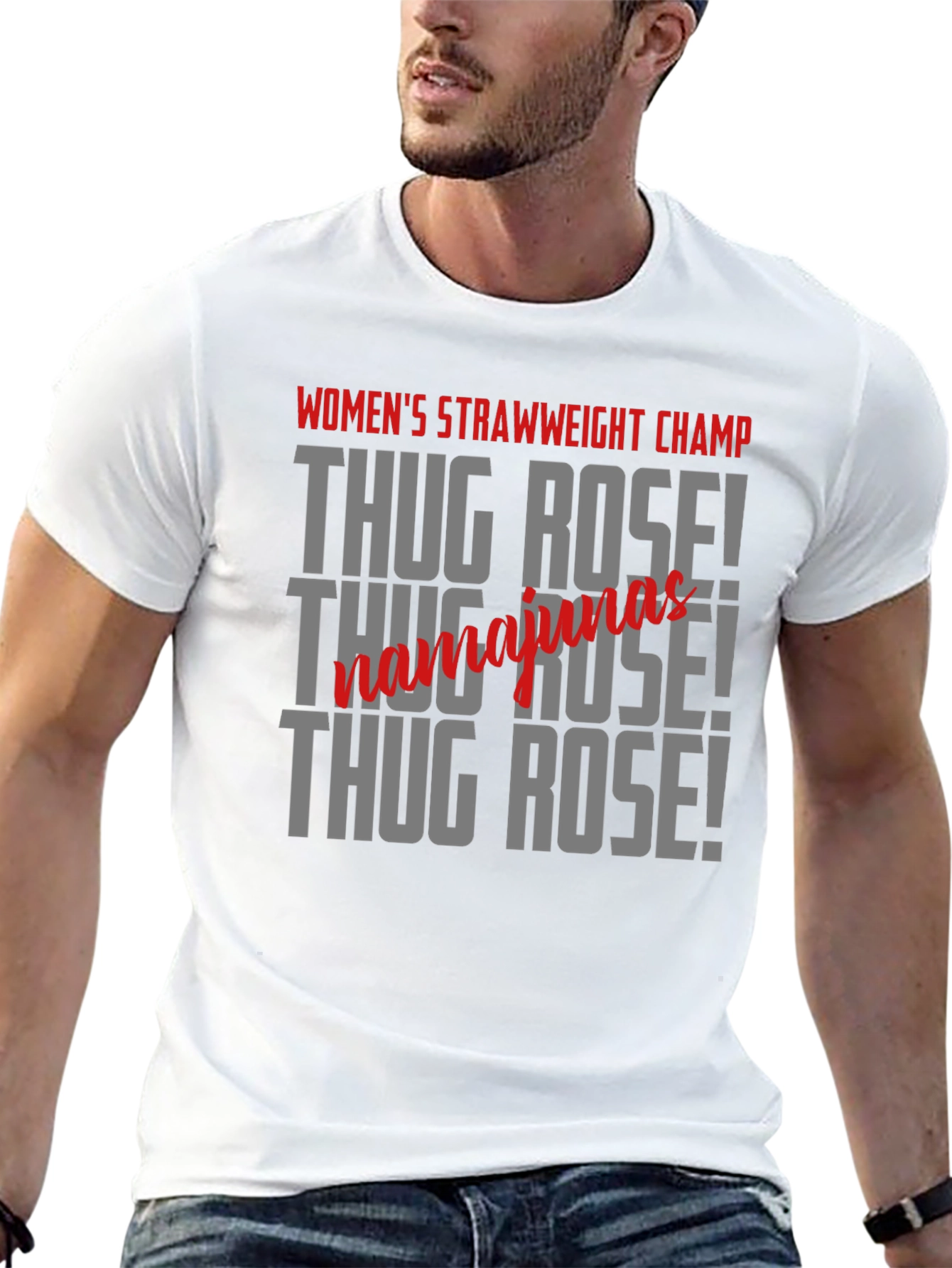 Thug Rose T-Shirt Womens Strawweight Champ