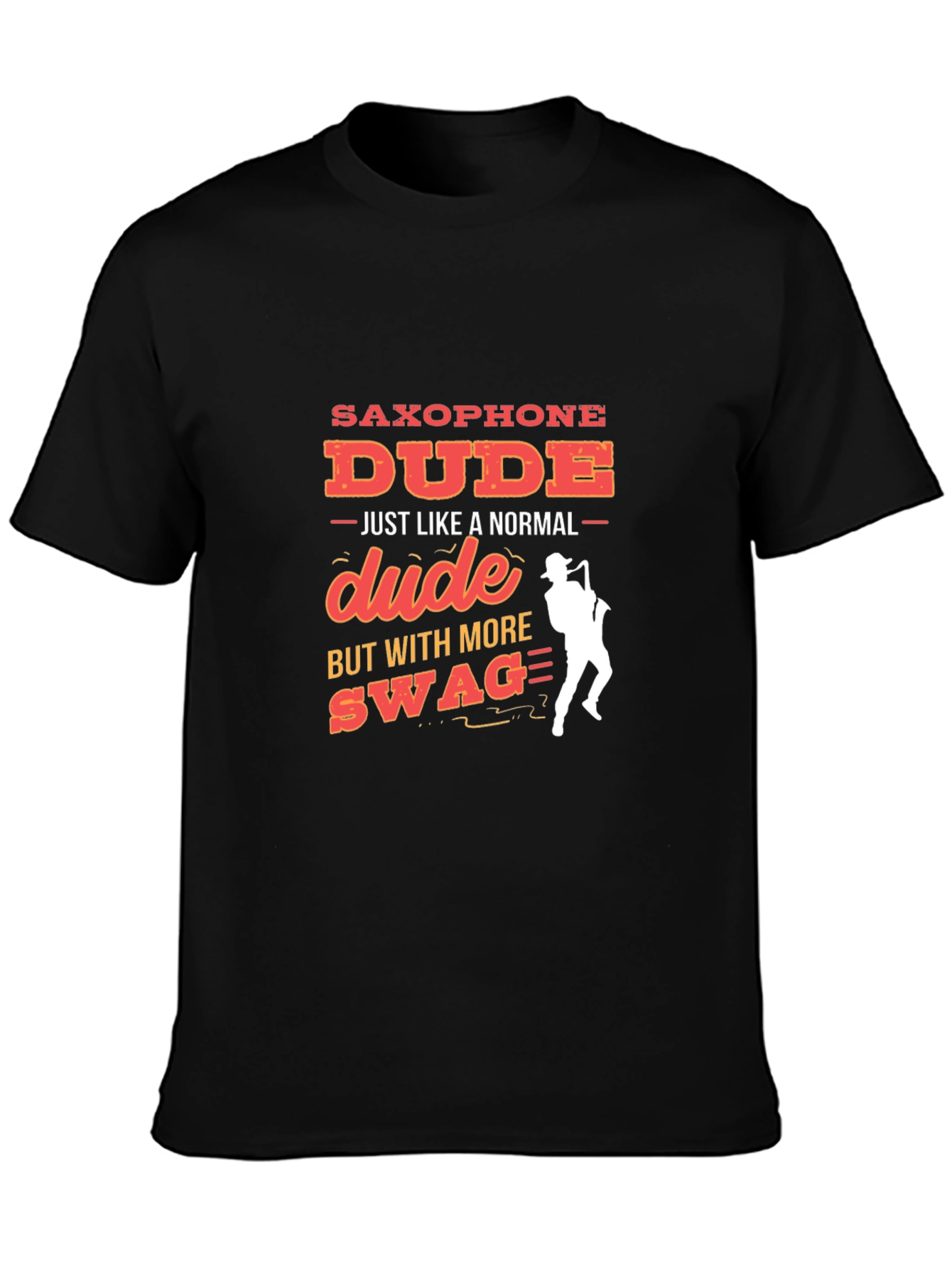 Saxophone Dude Graphic Tee