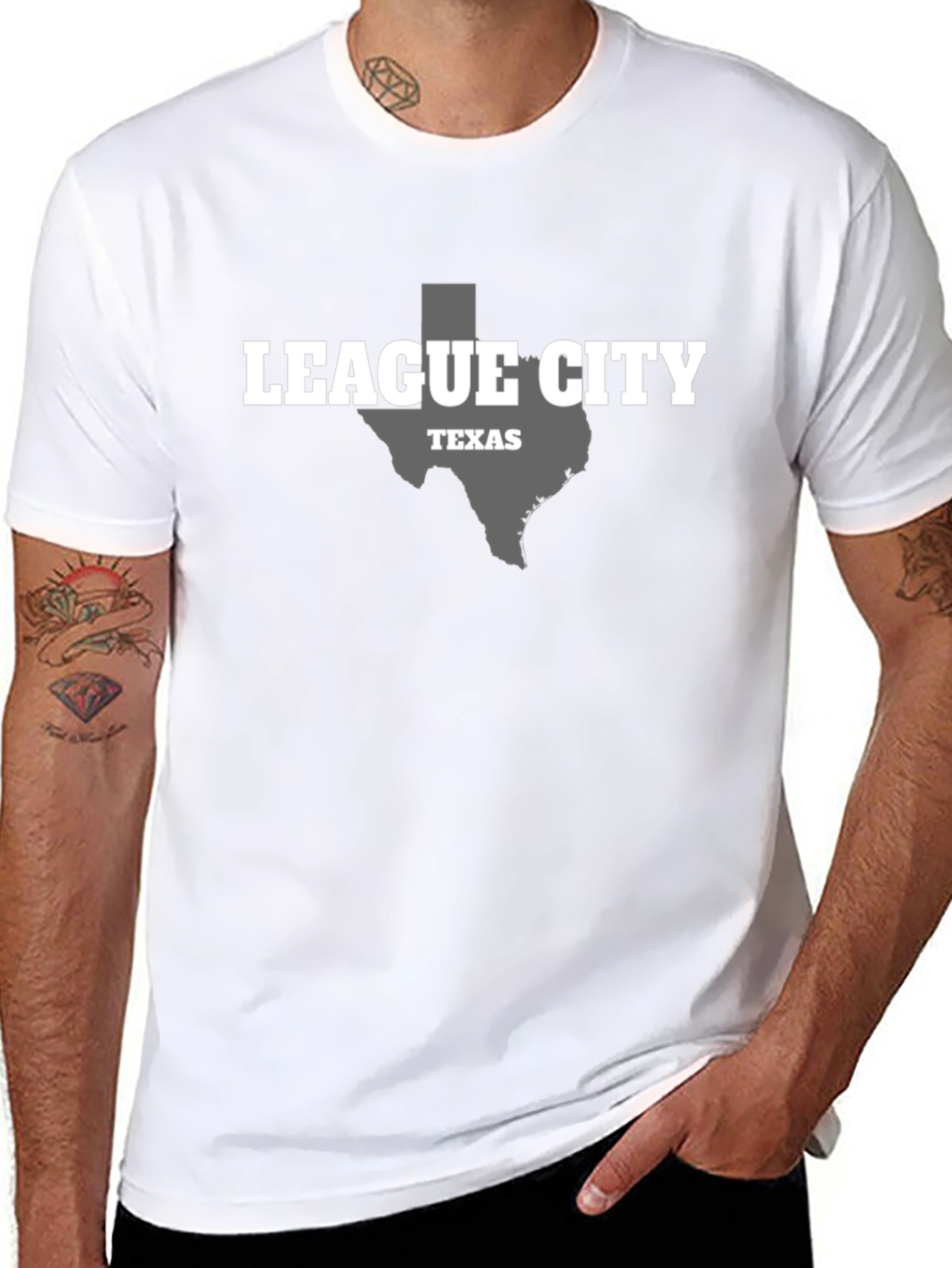League City Texas Graphic T-Shirt