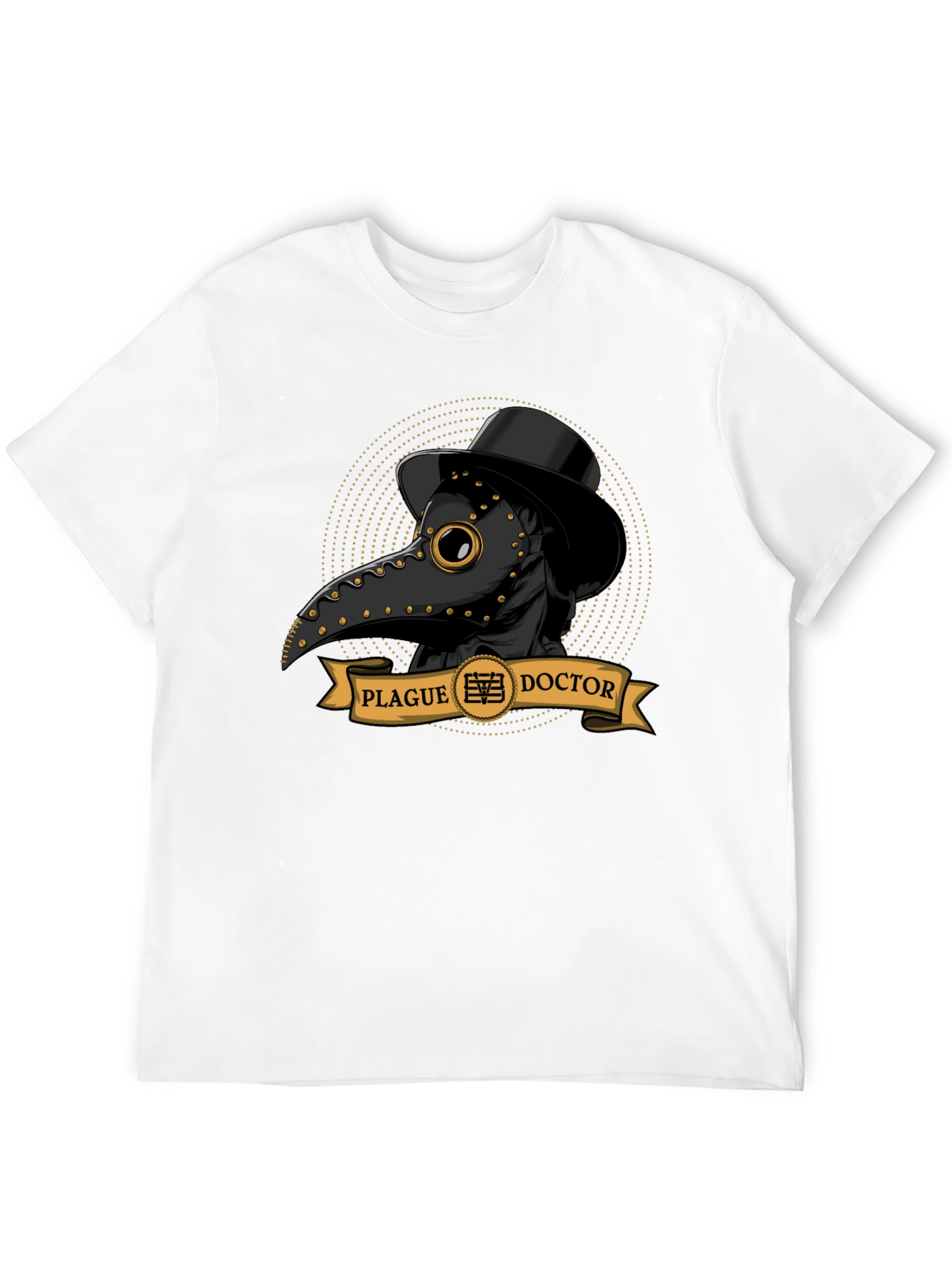 Plague Doctor Graphic Tee - Unique Style