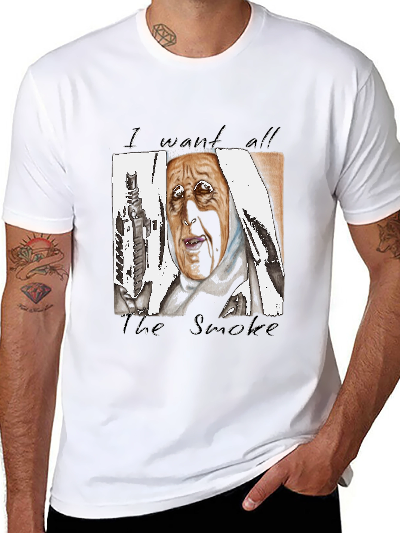 I Want All The Smoke T-Shirt