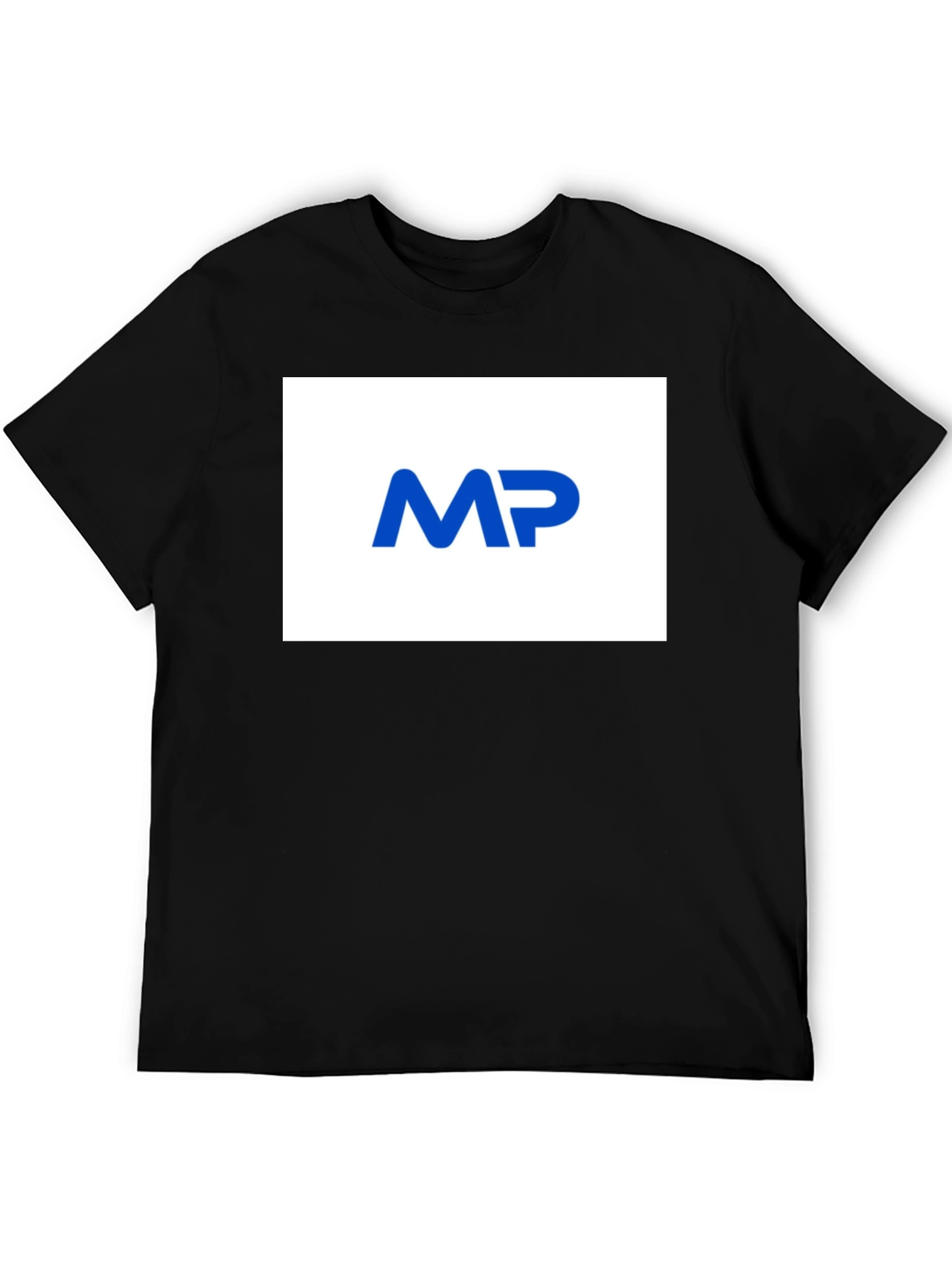Modern MP Logo Black T-Shirt