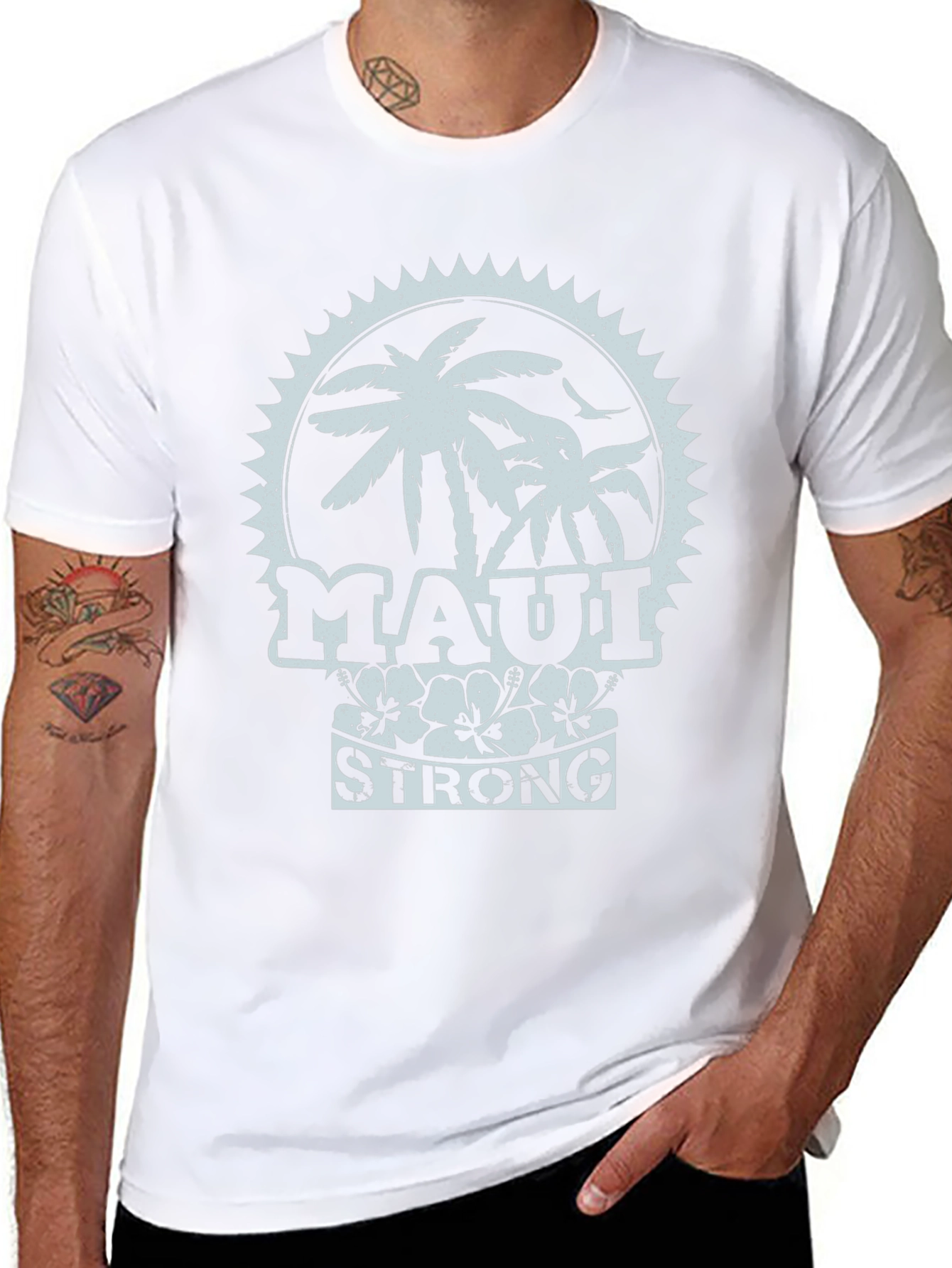 Maui Strong T-Shirt - Hawaiian Island Tee