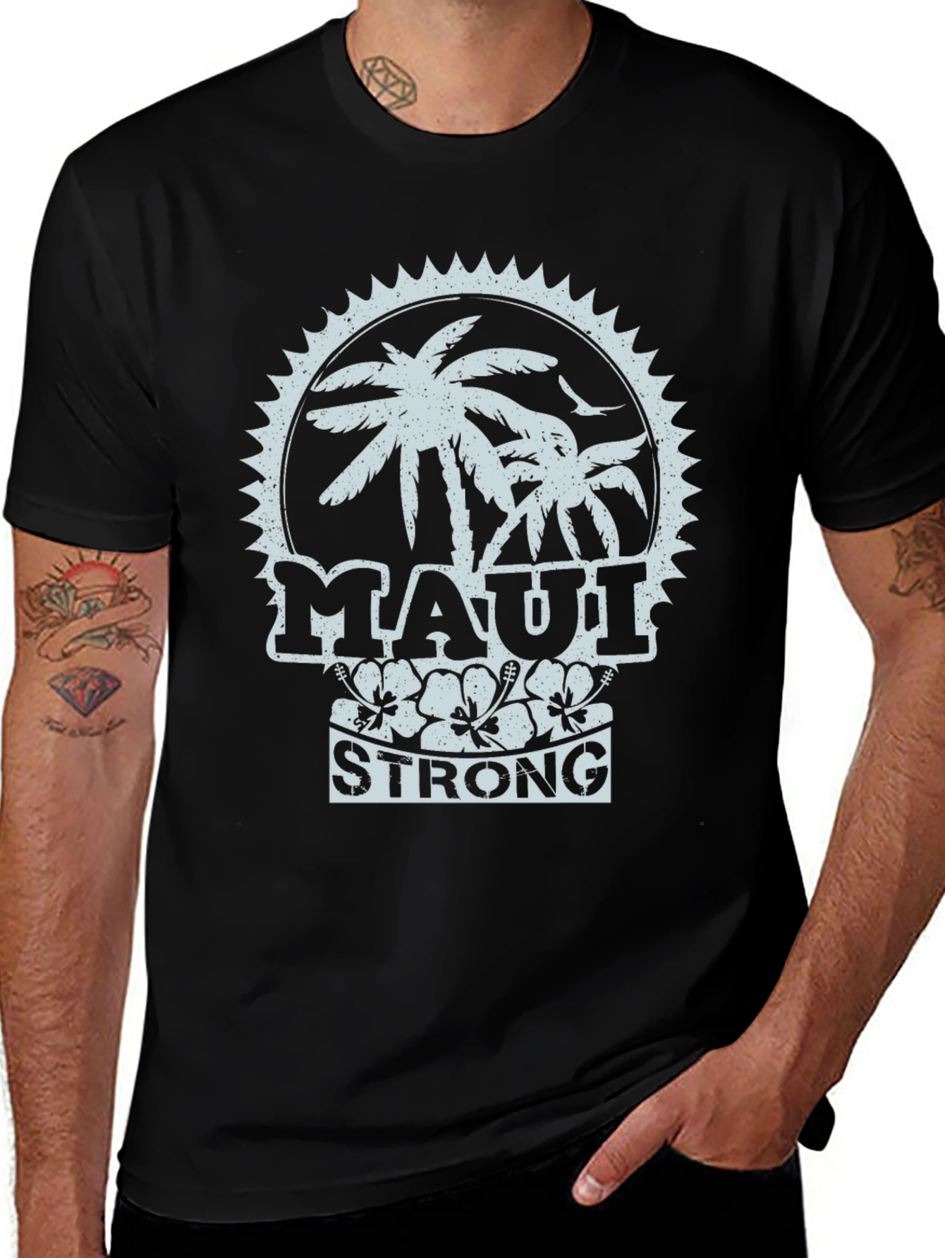 Maui Strong T-Shirt - Hawaiian Island Tee